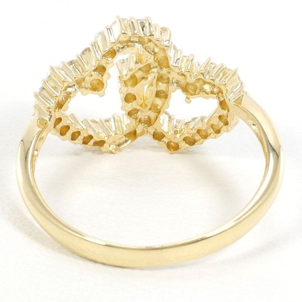 18K Yellow Gold Diamond Ring for Women - Elegant Solitaire Engagement & Wedding Band - Perfect for Proposals, Anniversaries, and Special Occasions