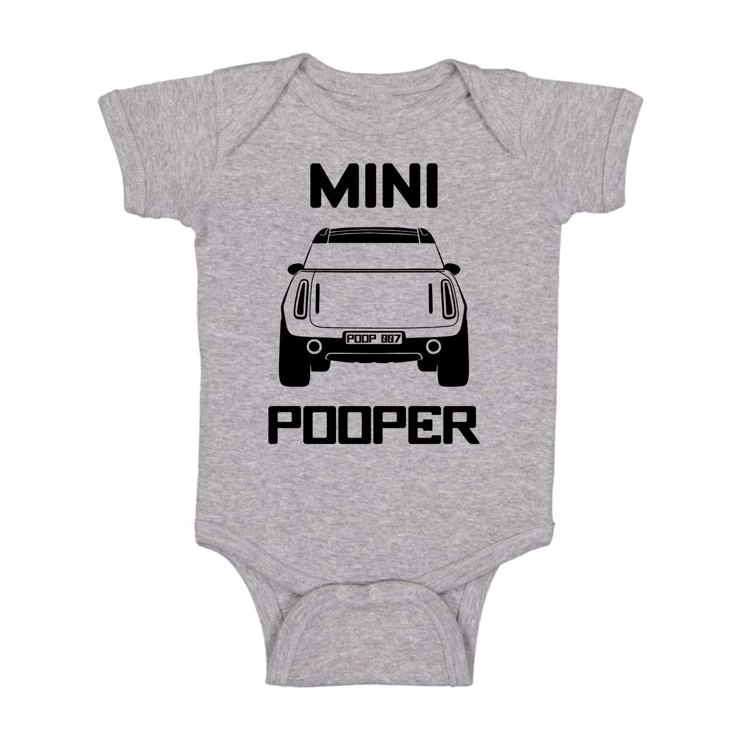 Mini Pooper Funny Baby Bodysuit - Cute Newborn Outfits for Baby Girls & Boys | Perfect for Playtime, Photos & Gifts