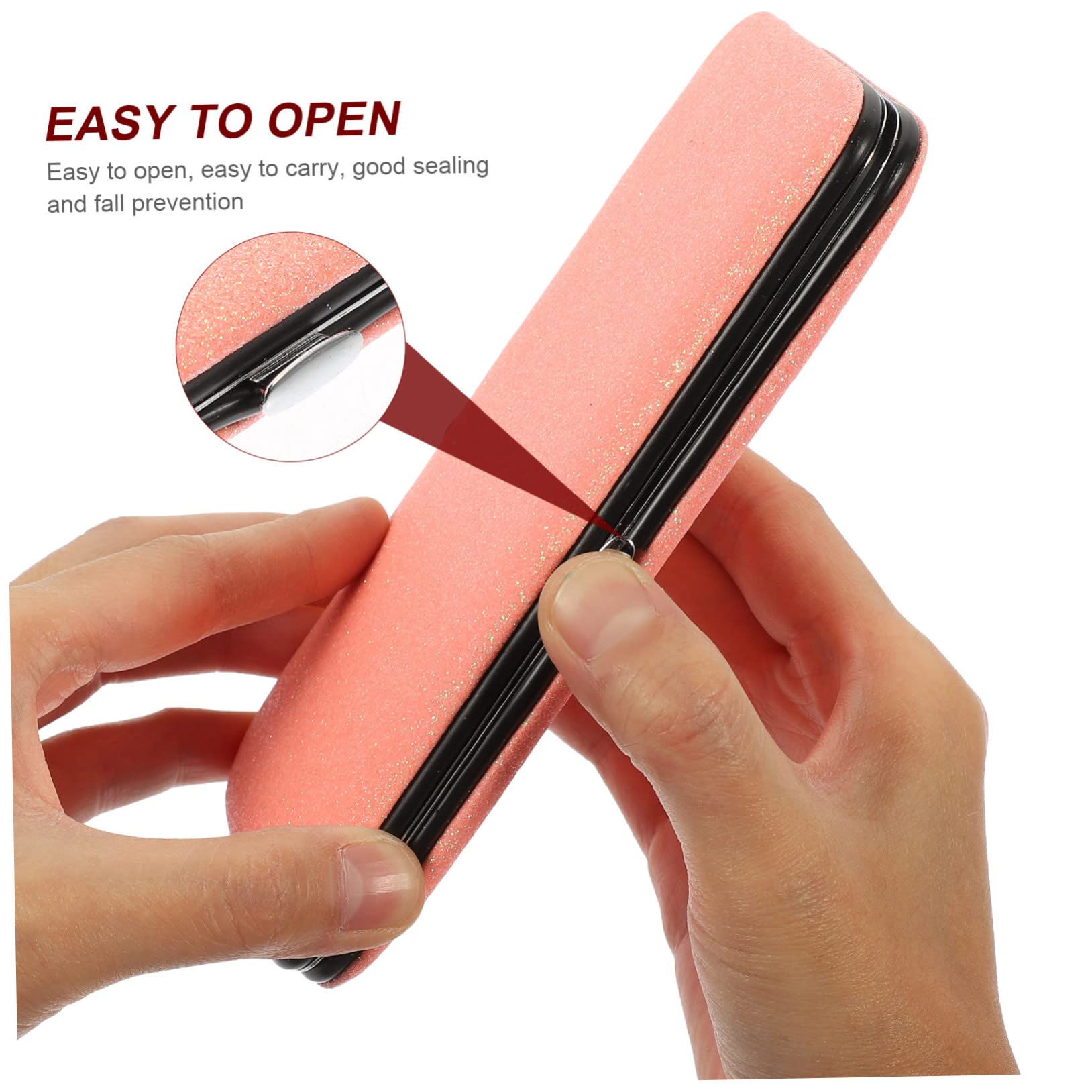 Baluue Box Makeup Tweezers Storage Bag - Professional Manicure & Eyelash Tweezer Case Holder - Cosmetic Tool Organizer for Salon, Home, and Travel Use