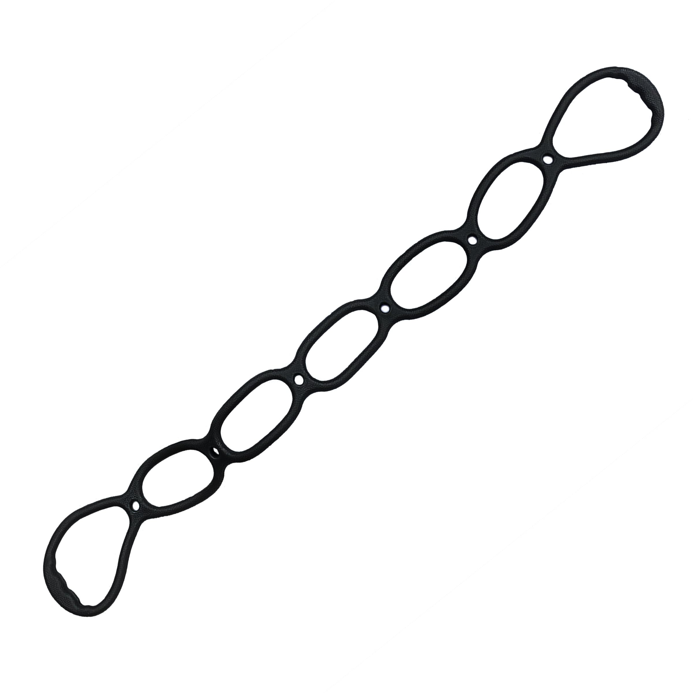 7-Ring Adjustable Resistance Bands for Home Workouts - Walk at Home Exercise Bands for Fitness, Strength Training & Recovery - Perfect for Indoor Walking Programs, Physical Therapy & Stretching Routines