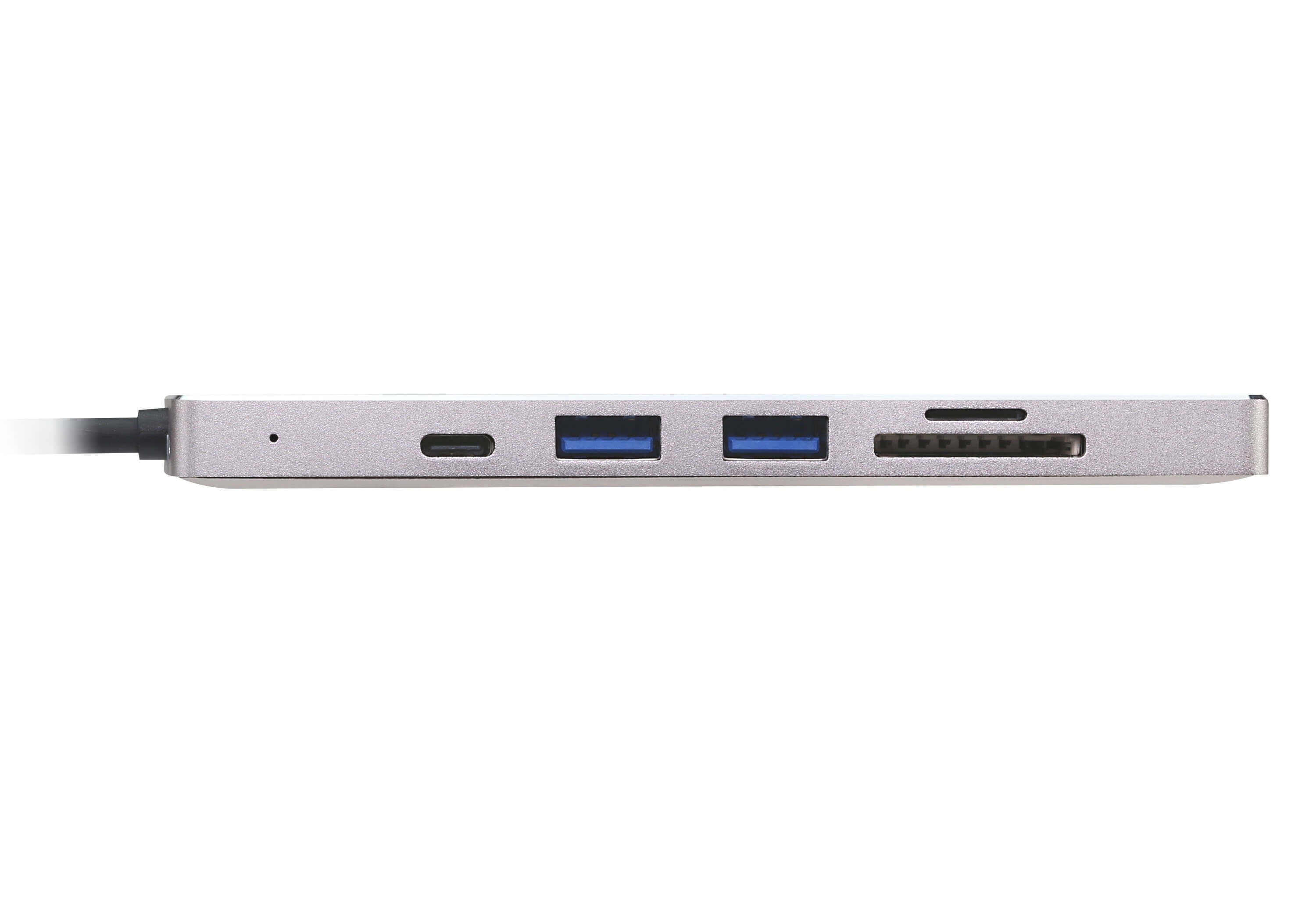 Aten USB C HDMI Multiport Mini Dock with Power Delivery - 4K @ 30Hz, 60W Charging, USB C Hub for MacBook Pro/Air, iPad Pro, Dell XPS - Perfect for Home Office, Video Conferencing & Multi-Monitor Setup