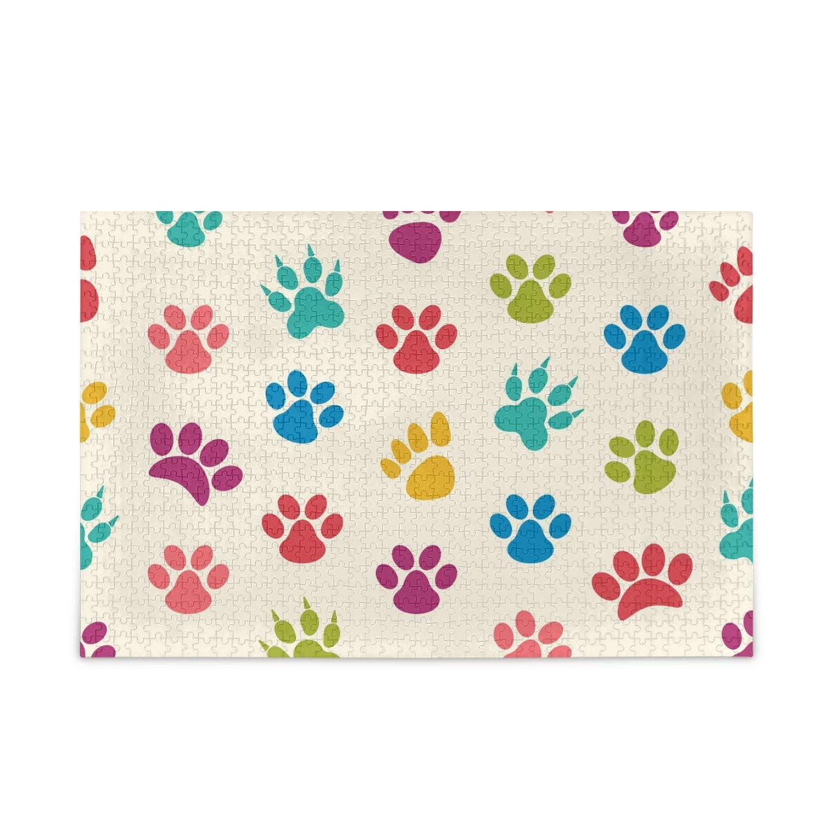 1000 Piece Cat and Dog Jigsaw Puzzle for Adults & Kids - Fun DIY Gift for Family Game Night, Birthday Party & Home Decor
