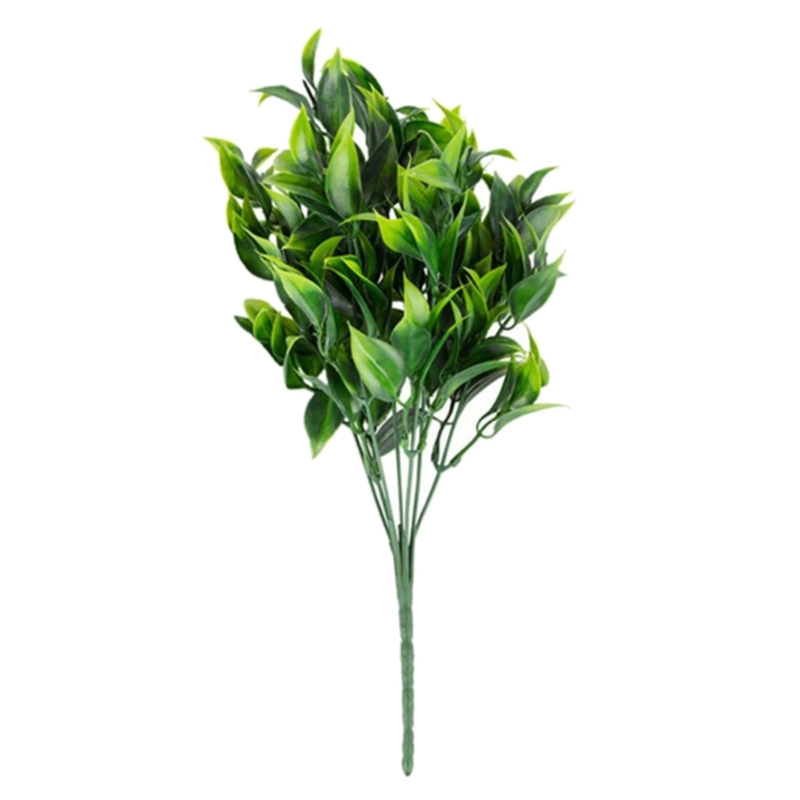 LIHDESTB Artificial Plant Fake Flower - 1Pc Realistic Faux Leaf Branch Foliage for Bonsai, DIY, Party & Holiday Home Decor (Color A) - Perfect for Living Room, Office Desk, Wedding Centerpiece and Indoor Greenery Decor