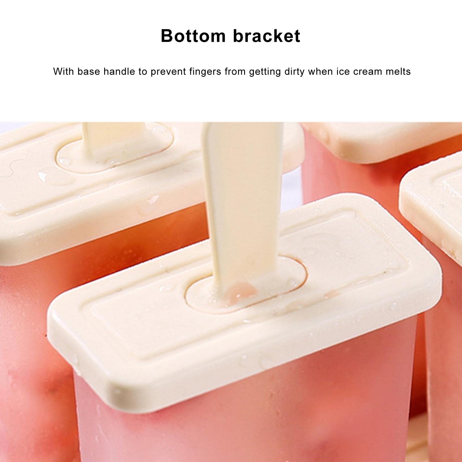 **9-Piece Reusable Popsicle Molds for Homemade Ice Pops - BPA-Free, Easy to Use & Clean - Perfect for Summer Treats, Kids' Snacks, and Healthy Frozen Desserts**