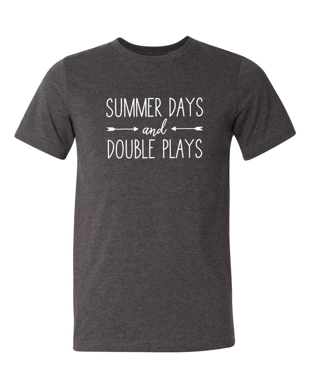 Baseball Lover Tee - Summer Game Days & Double Plays Shirt for Baseball Fans & Softball Moms - Perfect for Game Day Outfits, Team Spirit & Casual Wear