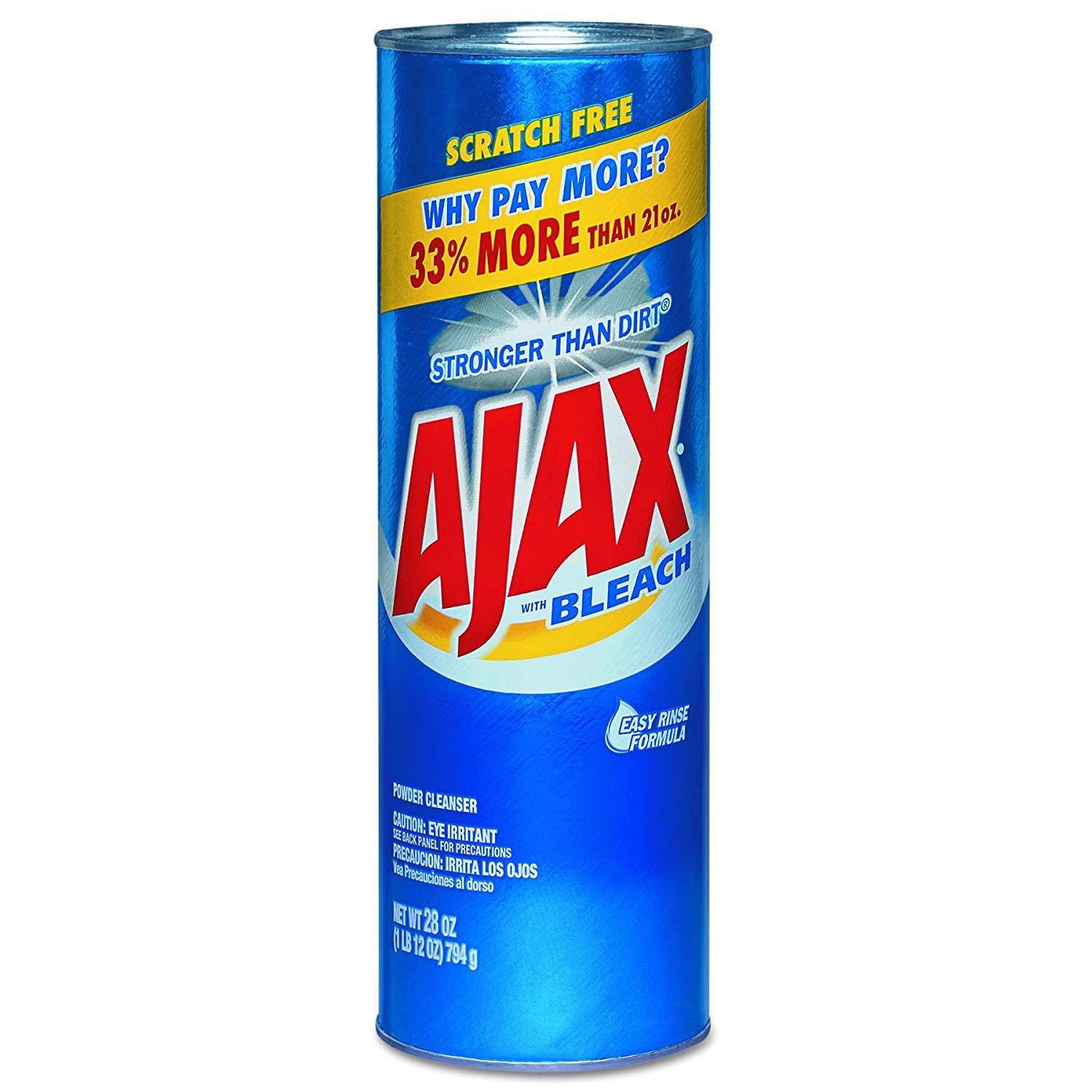 Ajax Cleaner Bonus Size, 28 Oz - Powerful Multi-Surface Cleaning for Kitchen, Bathroom & Floors | Removes Tough Stains & Grease