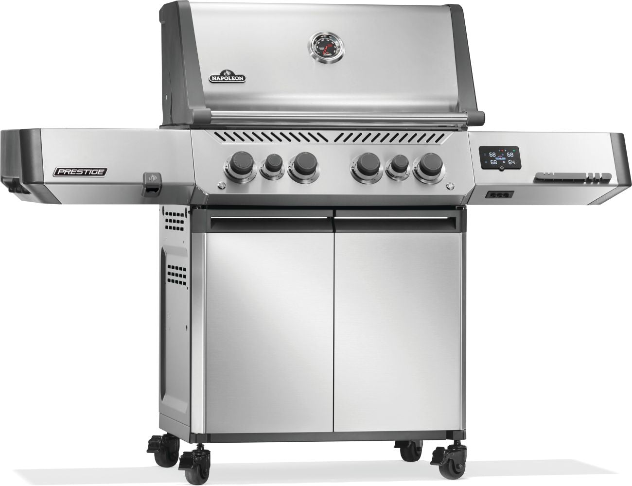 Napoleon Prestige 500 RSIB Propane Gas Grill with Smart Connected Technology - Perfect for Backyard BBQs, Outdoor Cooking & Patio Entertaining