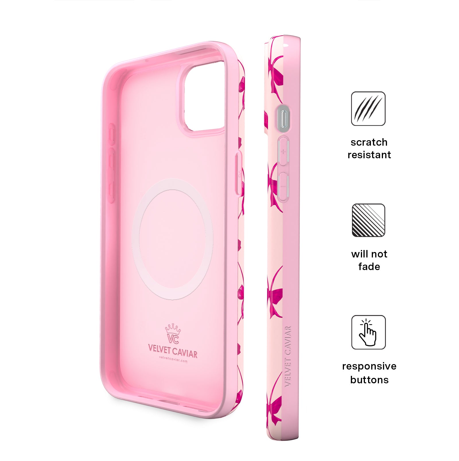 Elegant Ballerina Bows iPhone Case - Cute Ballet-Themed Phone Cover for iPhone 13/12/11/X - Perfect for Dance Lovers, Ballet Performances & Everyday Use