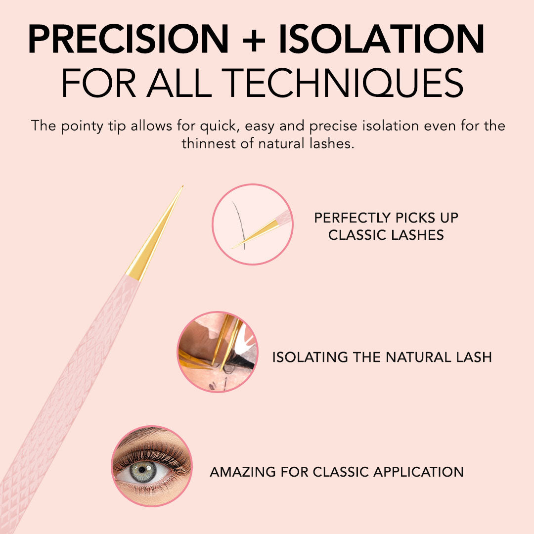 Professional Stainless Steel Straight Tweezer for Precise Hair Removal, Splinter & Ingrown Hair Extraction - Perfect for Eyebrow Shaping, First Aid Kits & DIY Beauty Care