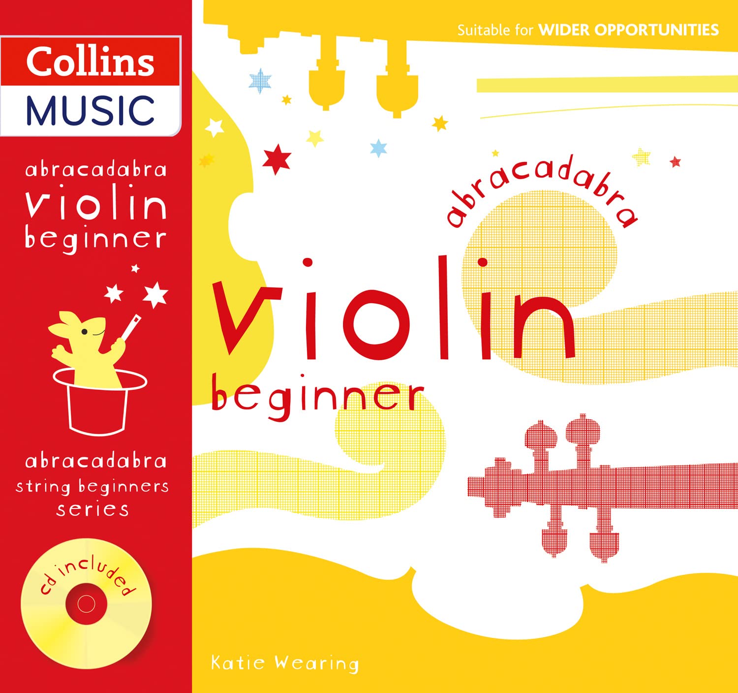 Abracadabra Violin Beginner Book with CD - Complete Starter Kit for Kids & Adults Learning Violin | Perfect for Music Lessons, Home Practice & School Orchestras