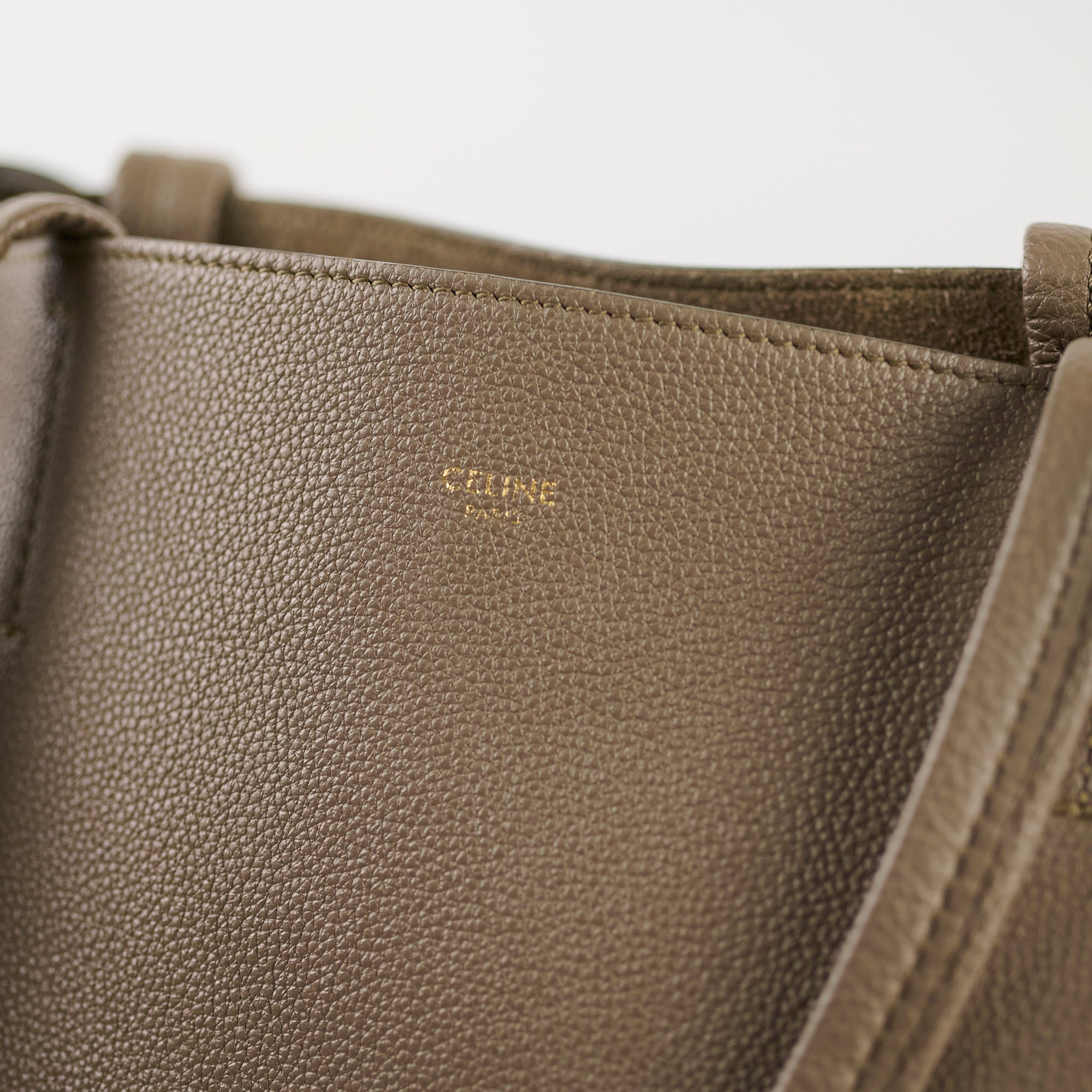 Celine Phantom Tote Bag Grey - Luxury Leather Handbag for Women | Perfect for Work, Travel & Everyday Use