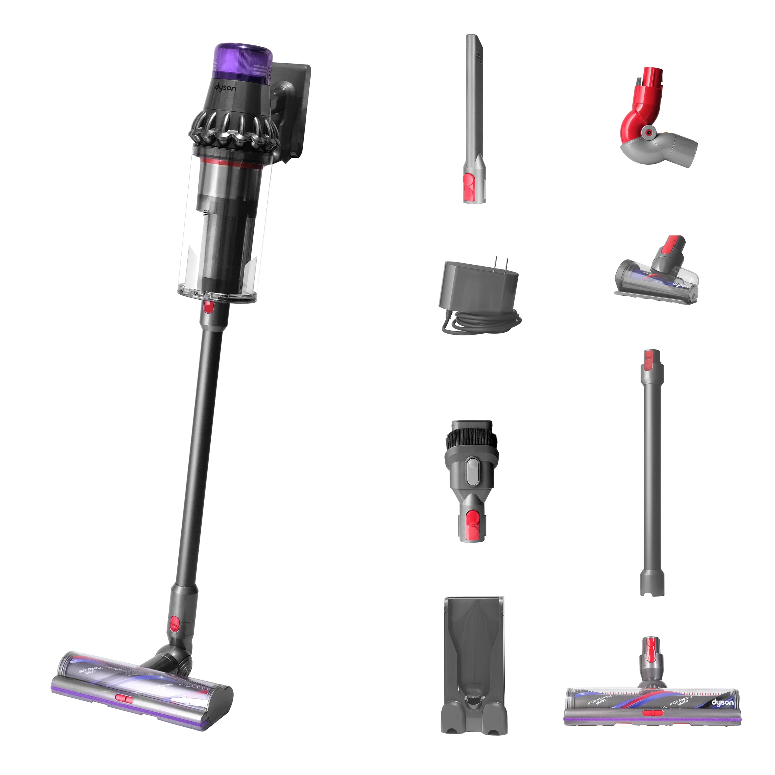 Dyson Outsize Extra Cordless Vacuum Cleaner - Powerful Suction for Large Homes, Pet Hair Removal, Hardwood Floors & Carpets | Perfect for Deep Cleaning Living Rooms, Bedrooms & Stairs (Iron)