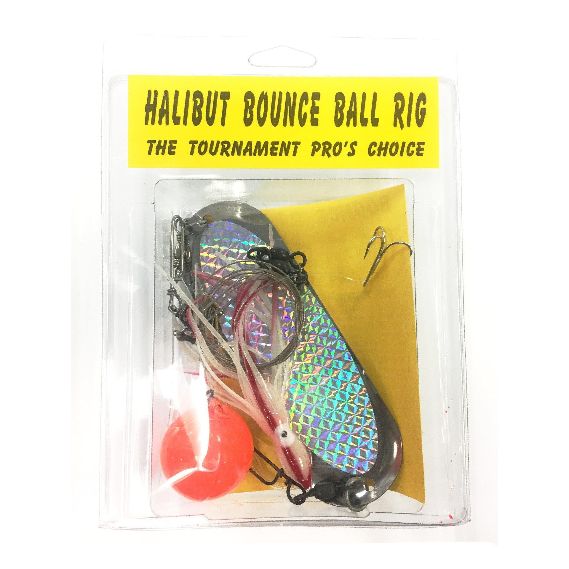 Lead Masters Halibut Bounce Ball Rig - Premium Saltwater Fishing Lure for Halibut, Cod & Bottom Fish - Perfect for Deep Sea Fishing & Offshore Angling