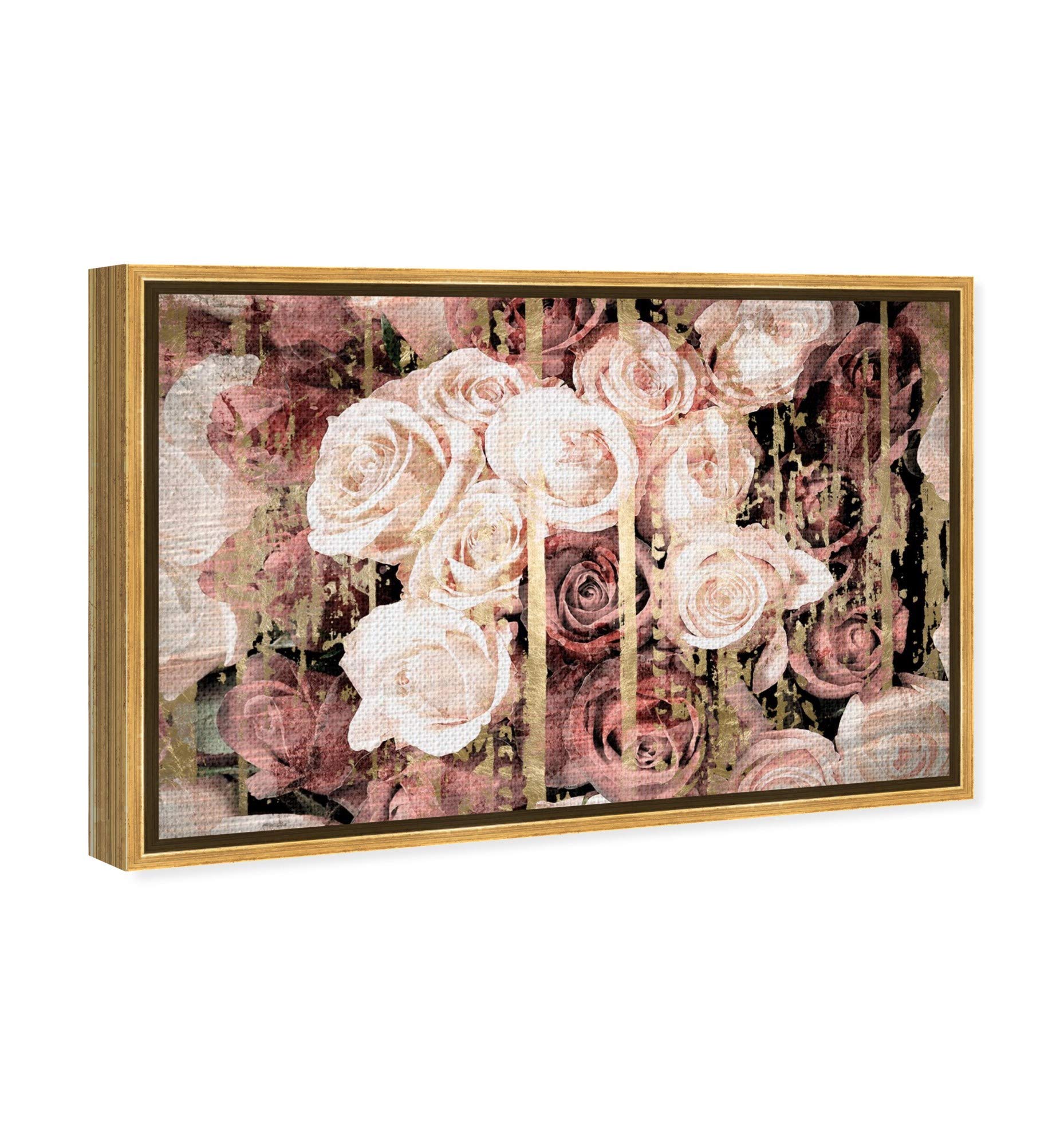 Oliver Gal Artist Co. Floral & Botanical Framed Wall Art Canvas Prints - Shabby Chic Romantic Decor for Living Room, Bedroom & Office - Perfect for Home Decor, Wedding Gifts & Interior Design