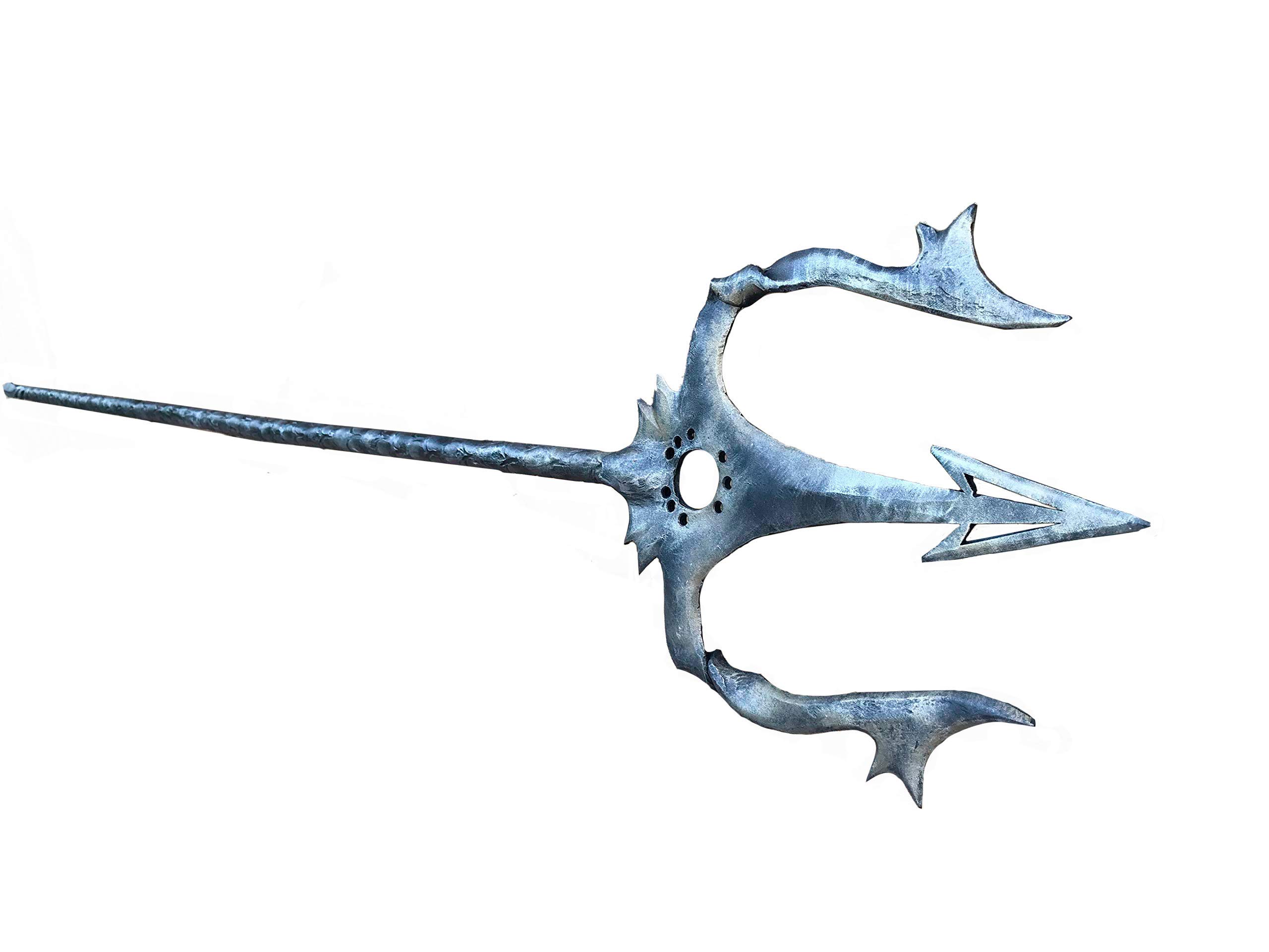 Trident Cosplay Prop - Poseidon & Neptune Viking Weapon for Mermaid & Fantasy Costume | Perfect for Halloween, Cosplay Events & Themed Parties