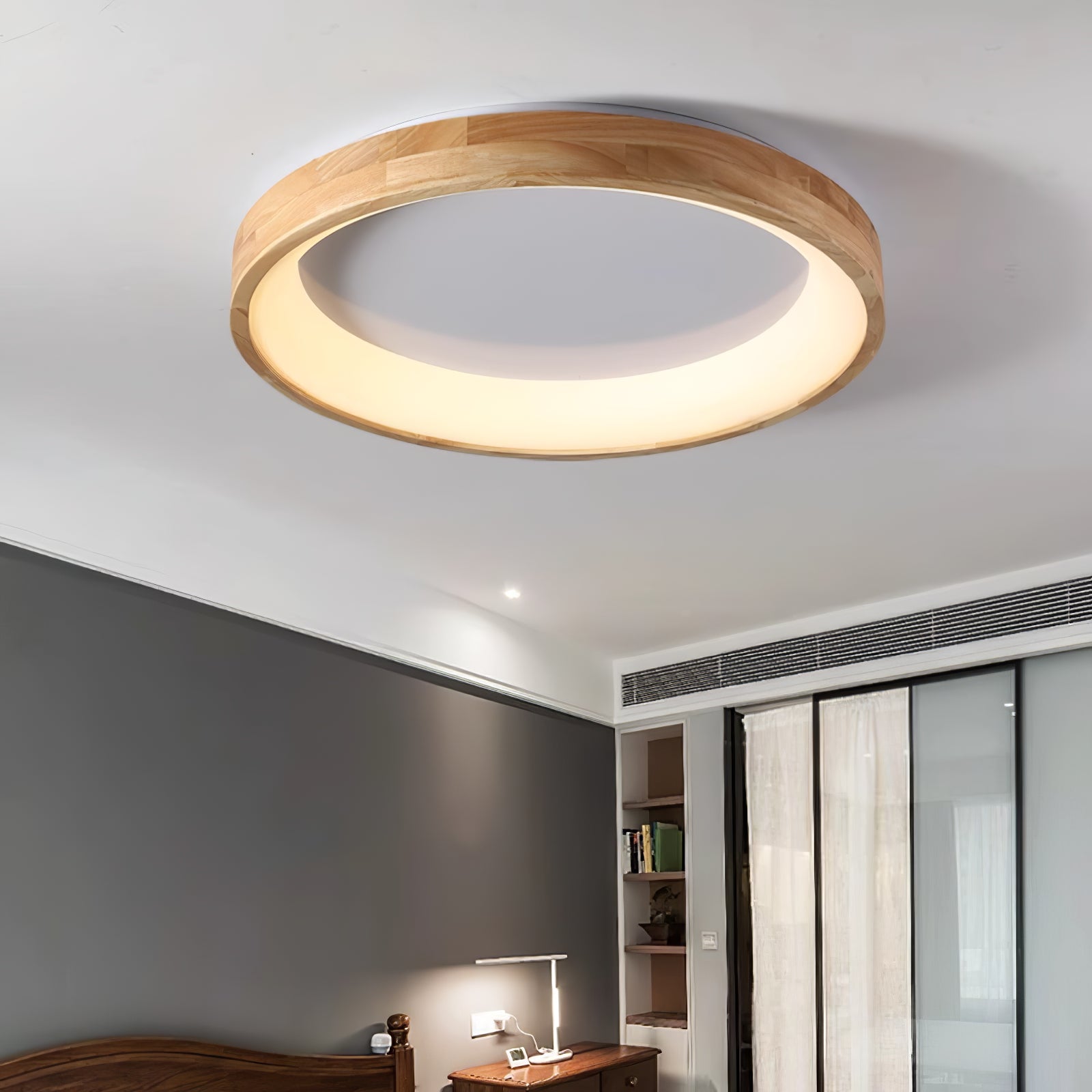 Modern Square Ceiling Light Fixture - Energy Efficient LED Flush Mount for Kitchen, Bedroom & Living Room - Sleek Design with Dimmable Brightness - Easy Installation Home Lighting Solution