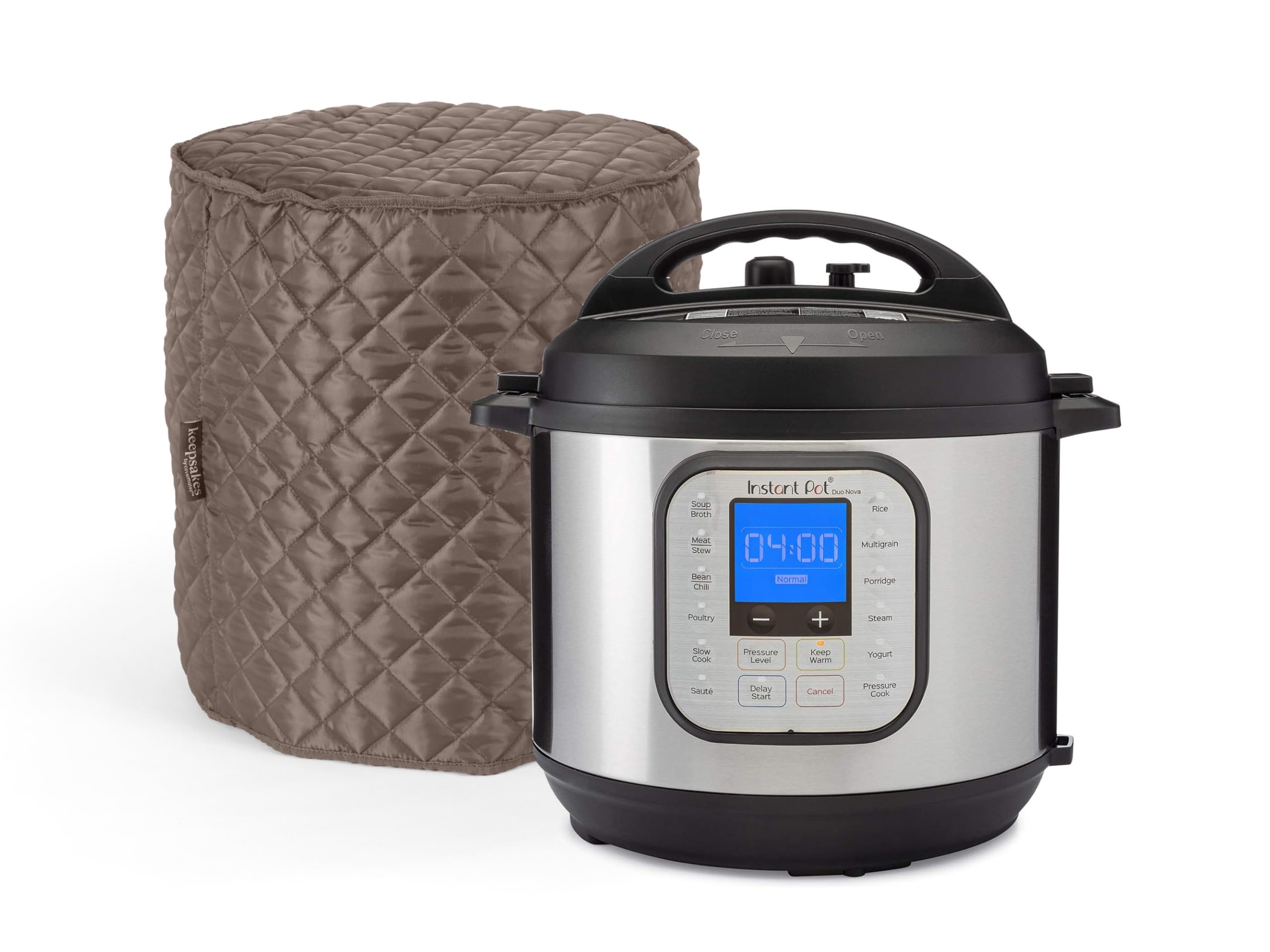 Premium Pressure Cooker Cover - Dustproof, Stain-Resistant & Washable Appliance Protector for Kitchen - Bronze Keepsake for Instant Pot & More (Ideal for Home, Restaurant & Outdoor Cooking)