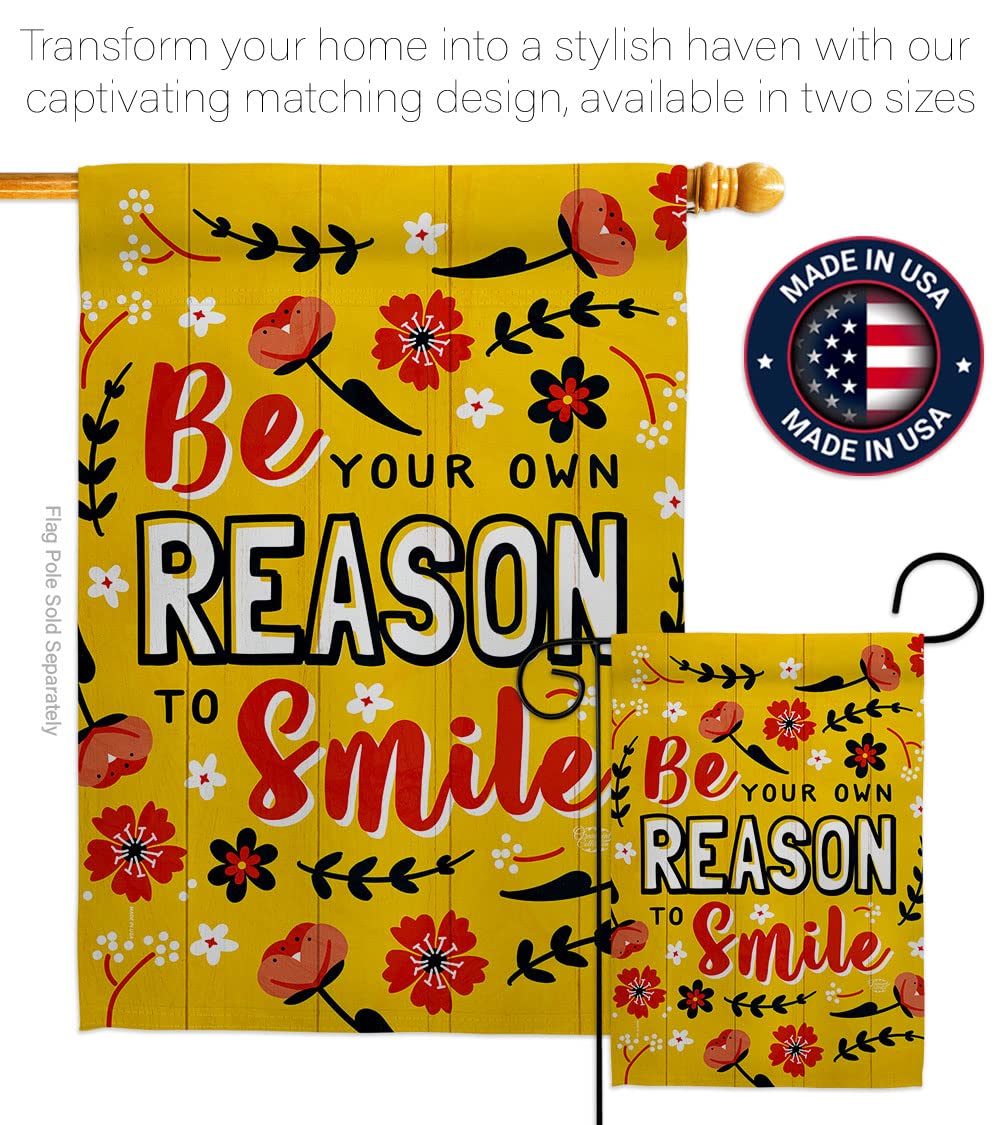 Sweet Life Expression House Flag Pack - Double-Sided Spiritual Hope Love Wisdom Banner for Garden Yard Decoration | Positive Emotion Applique | Made in USA | Perfect for Outdoor Patio, Front Porch & Seasonal Home Decor