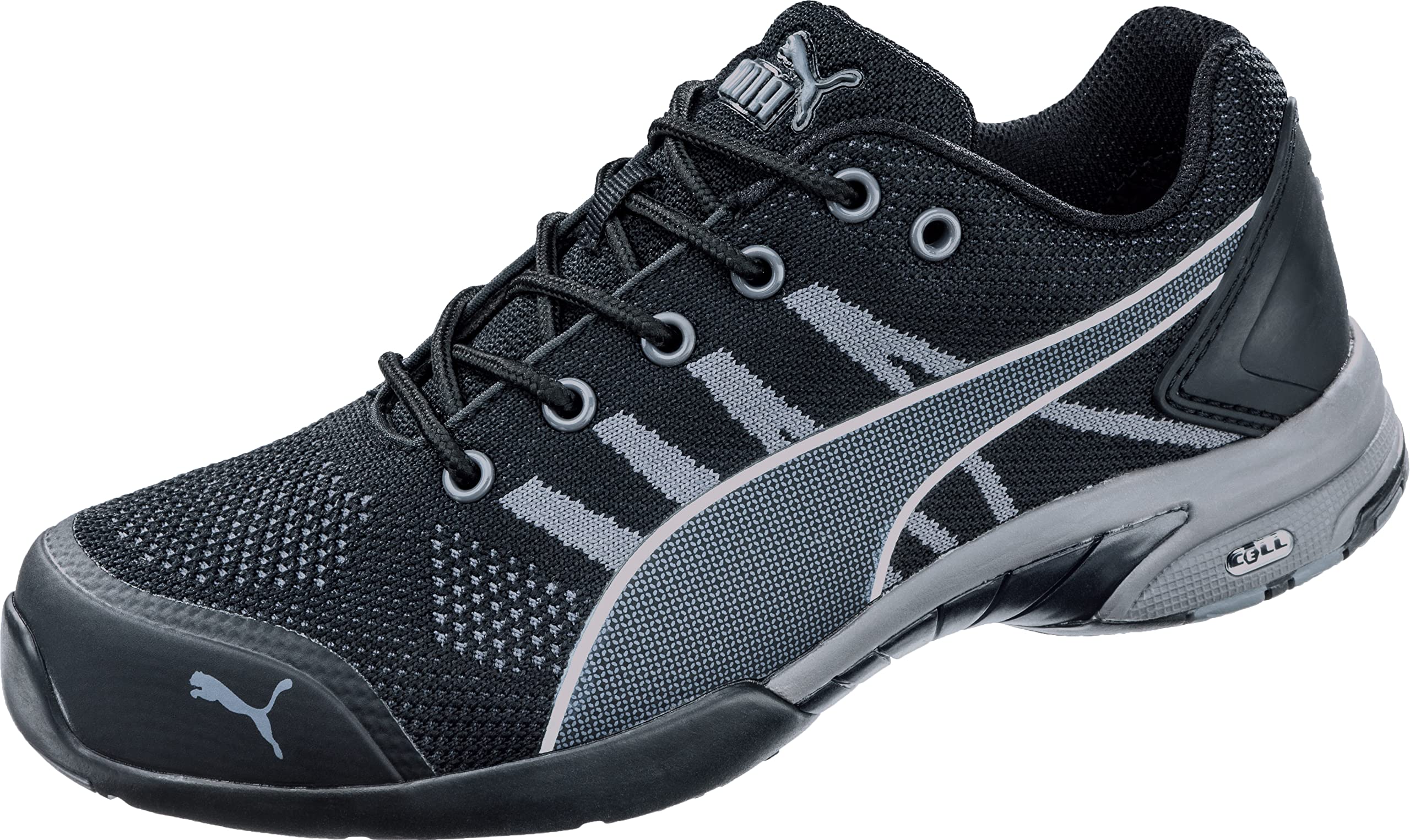 PUMA Safety Celerity Knit SD Work Shoes - Slip Resistant & Breathable for Construction, Warehouse & Industrial Workers | Comfortable Work Sneakers for Men & Women