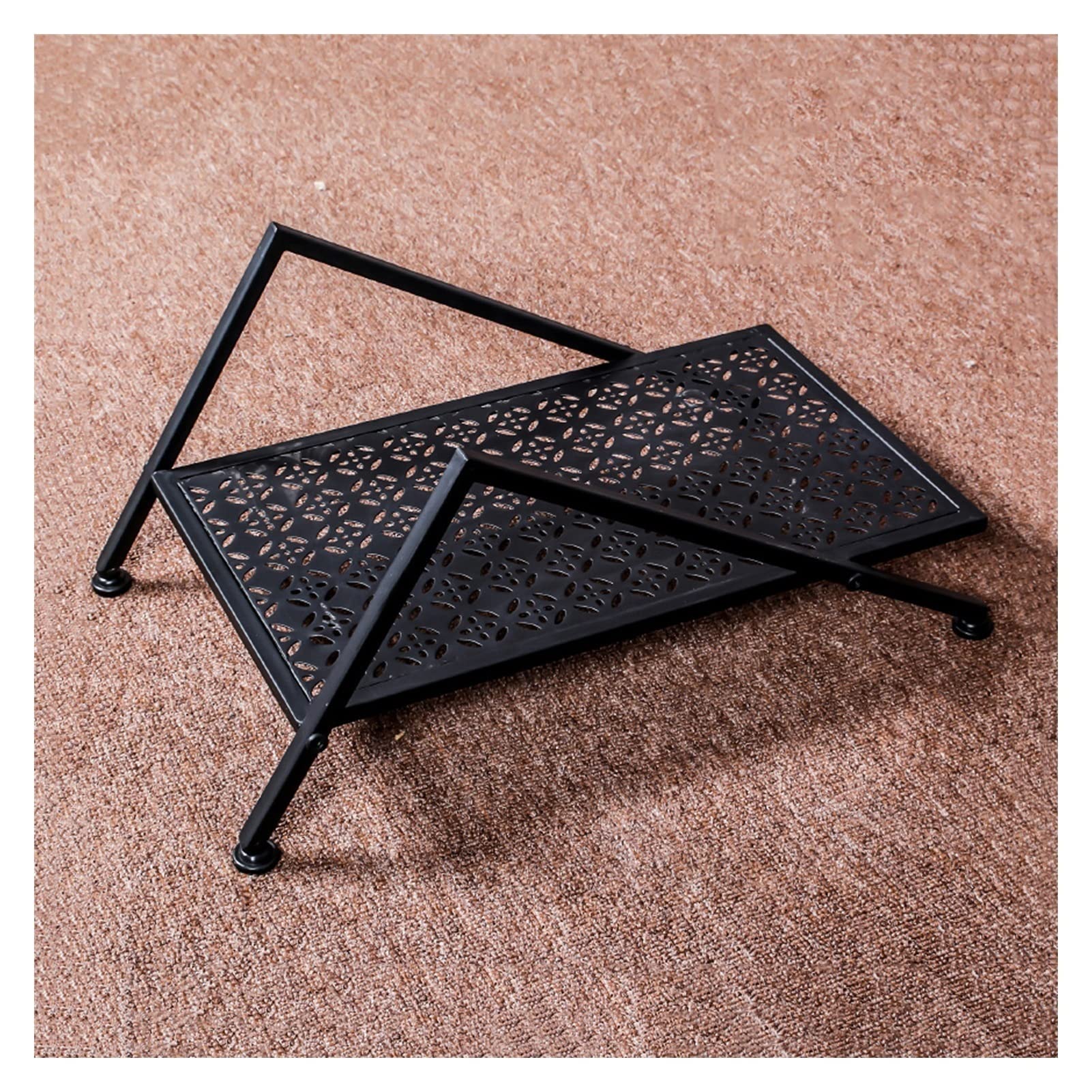 VIORED CPU Stand - Heavy Duty Desktop PC Case Holder with Side Metal Bracket | Computer Tower Storage Rack | Space-Saving Home & Office Organization Solution | Perfect for Gaming Setups & Workstations