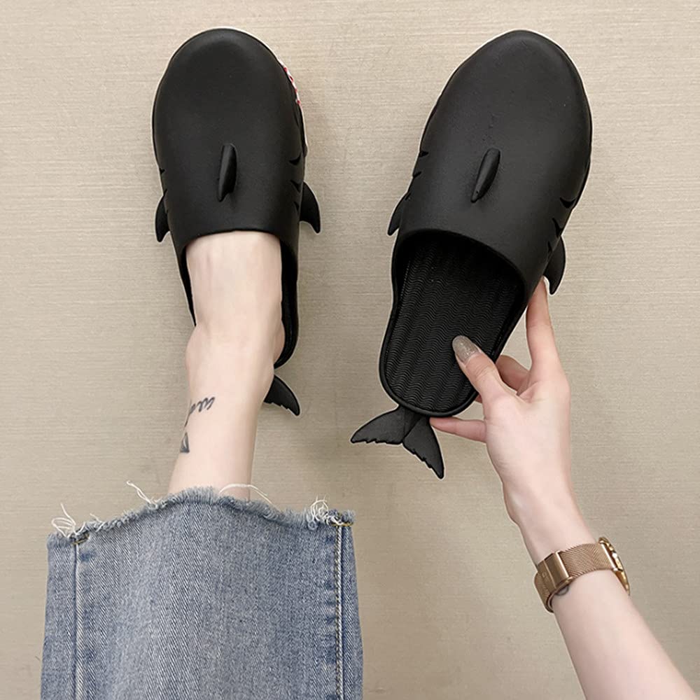 Funny Shark Slippers for Men & Women - Comfortable Shark Beach Shoes for Pool Party, Summer Vacation & Cosplay Costume Accessories