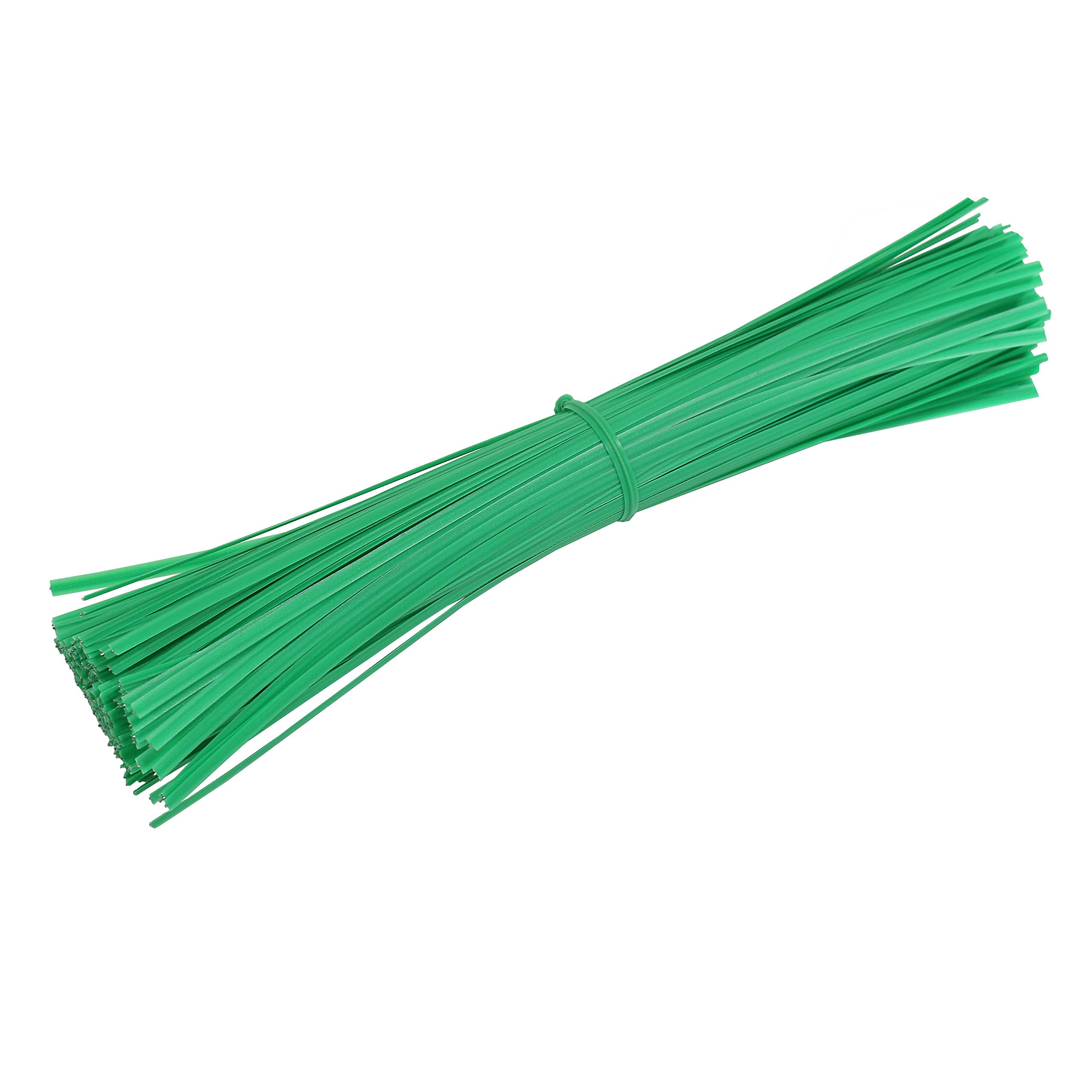 Gardzen 300-Pack 12-Inch Reusable Coated Wire Twist Ties - Heavy Duty Plant Supports, Cable Organizers & Food Bag Closures for Gardening, Kitchen Storage & Home Organization