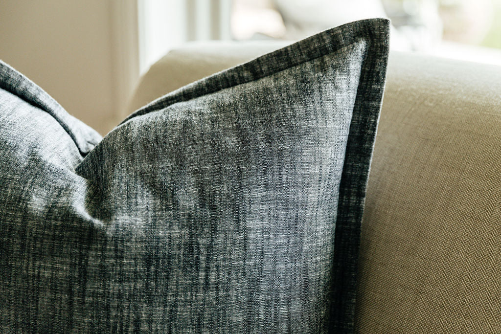Taylor XL Euro Pillow Cover - Premium Soft Cotton, 26x26 Inches, White - Perfect for Bedroom, Living Room & Sofa Decor