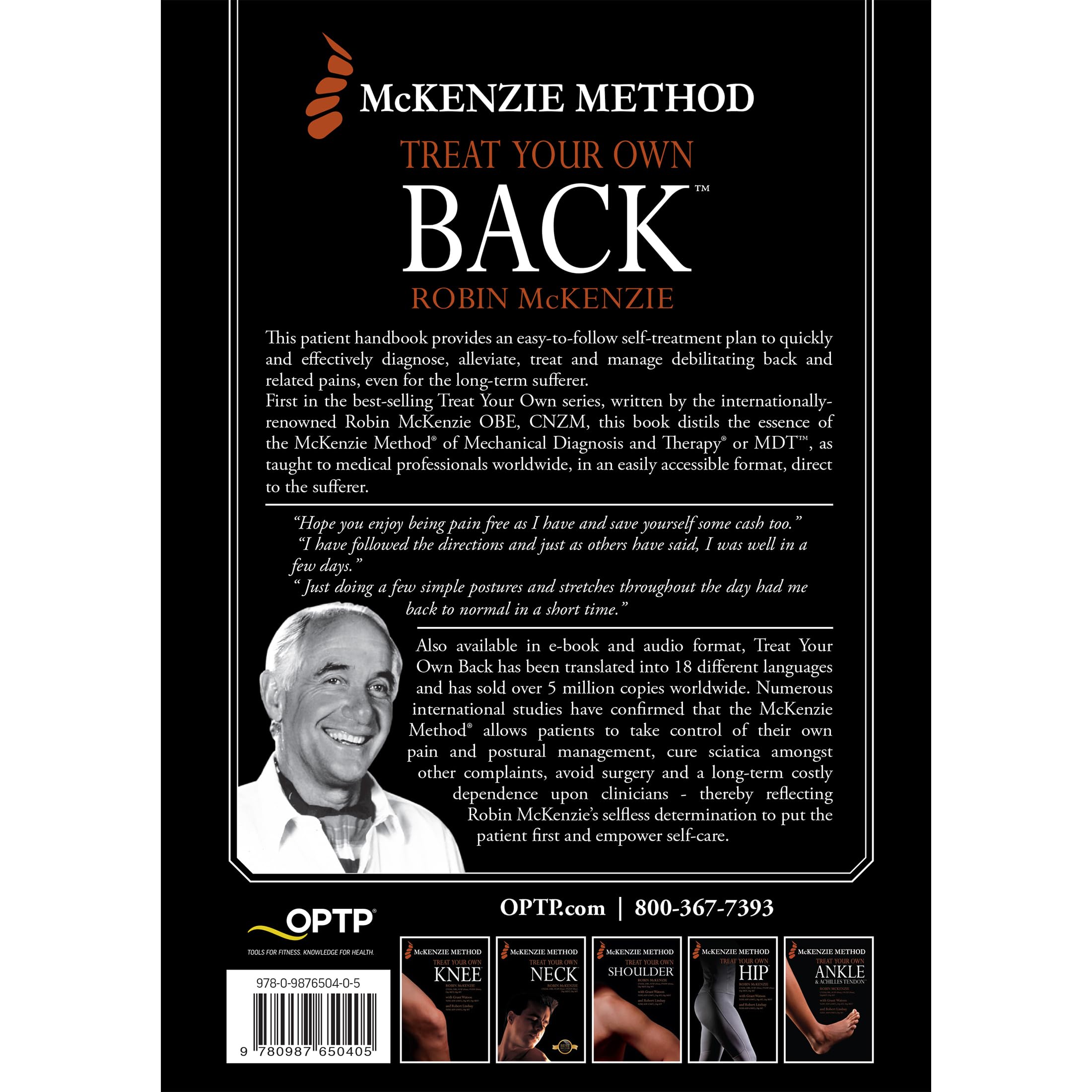 Treat Your Own Back - Effective Home Remedies for Back Pain Relief | Self-Care Solutions for Chronic & Acute Back Discomfort - Perfect for Office Workers, Athletes & Seniors