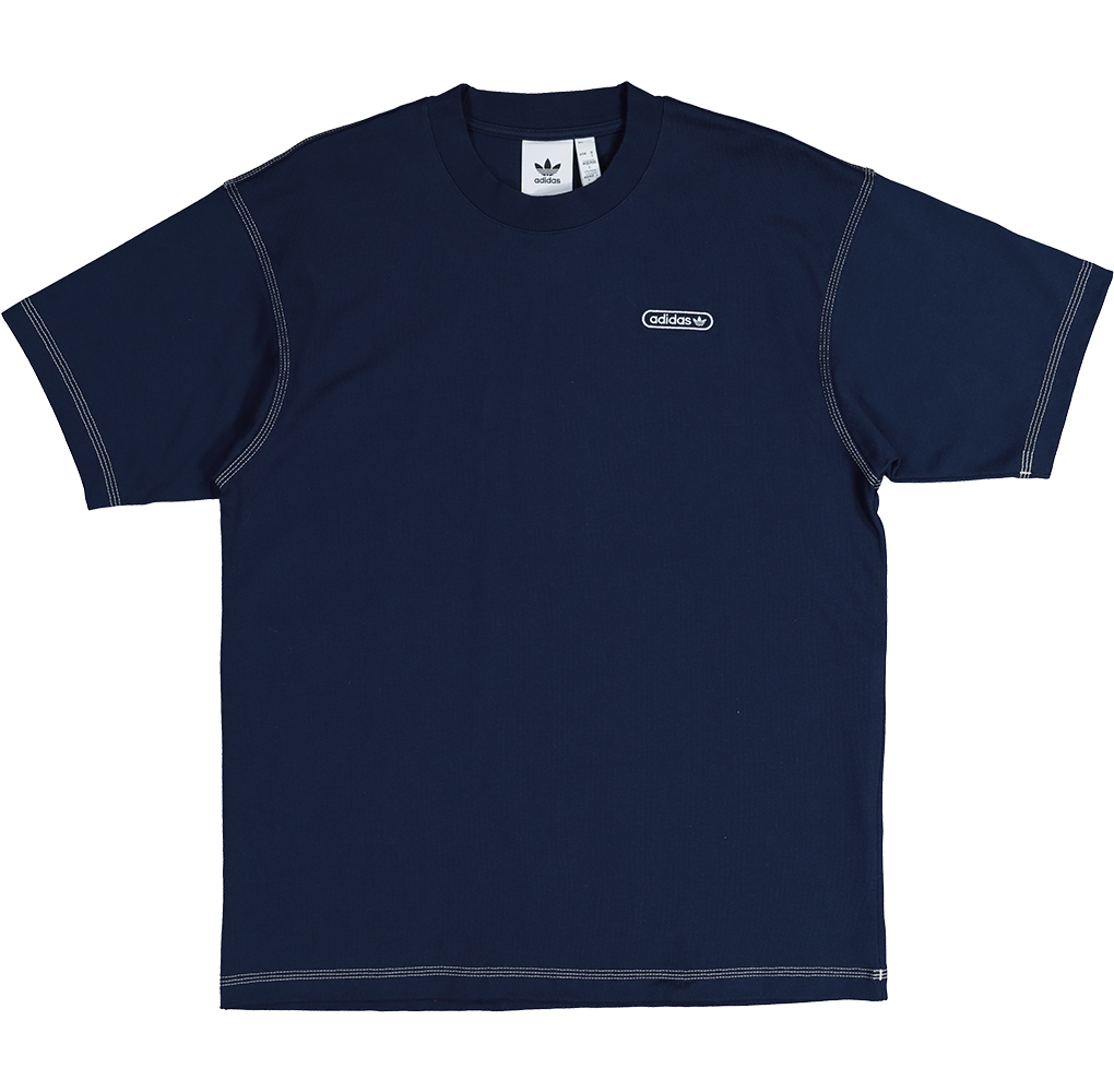Adidas WW Short Sleeve T-Shirt for Men - Comfortable Cotton Crewneck Tee in Collegiate Navy - Perfect for Gym, Running & Casual Wear