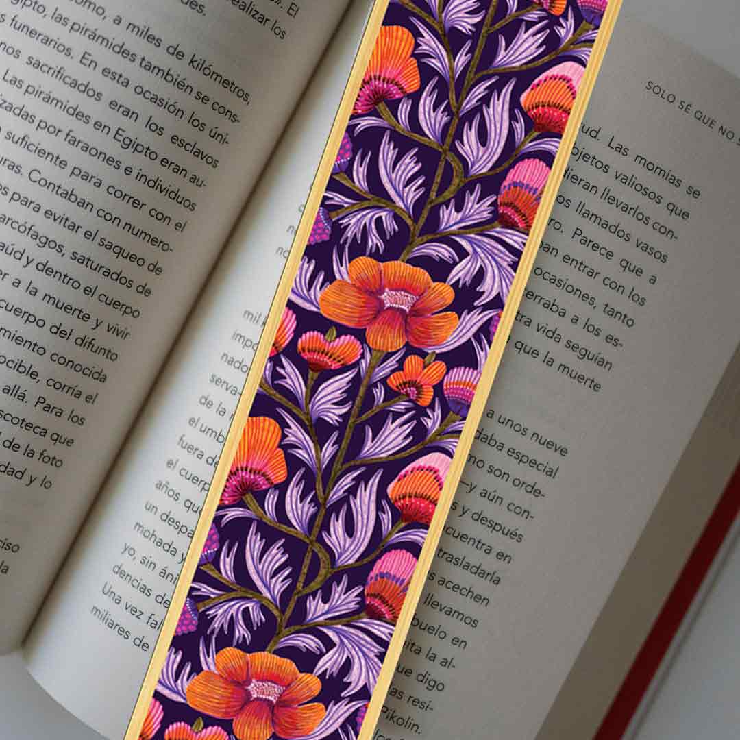 May Morris Handmade Australian Wooden Bookmark - Perfect for Book Lovers, Gifts & Reading Accessories