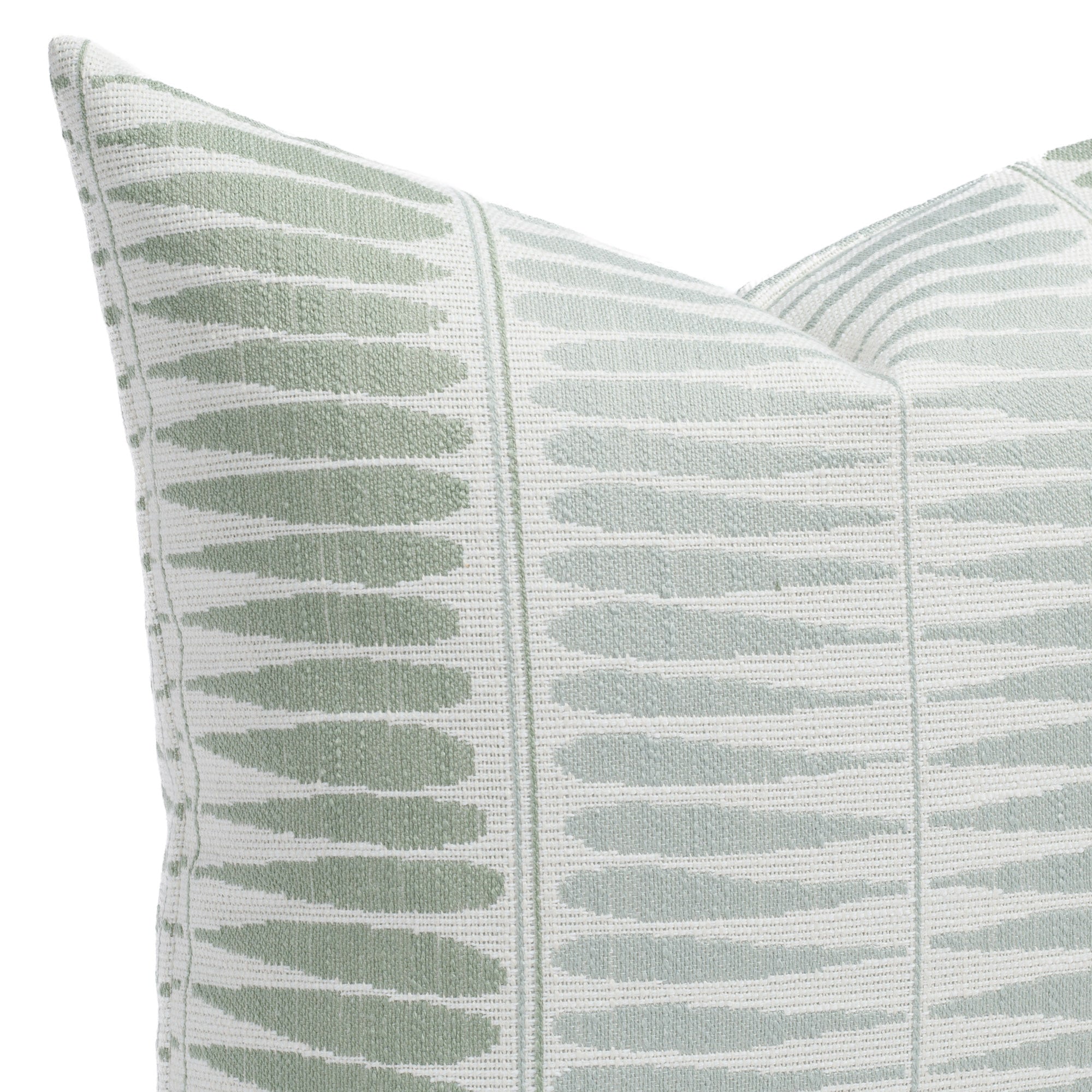 Everly 20x20 Outdoor Pillow - Jade Green Waterproof Decorative Throw Pillow for Patio, Garden, Poolside & Porch - All-Weather Cushion Cover