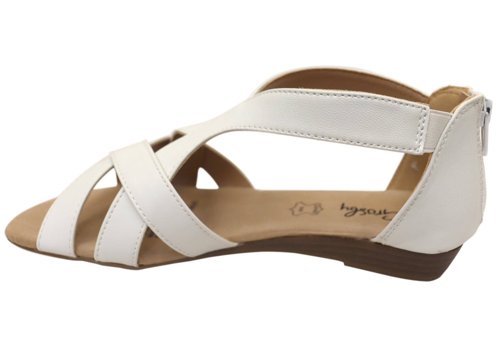 Grosby Felicia Women's Comfortable Sandals - Breathable Summer Sandals for Women, Lightweight Walking Shoes with Cushioned Footbed - Perfect for Beach, Vacation & Casual Wear