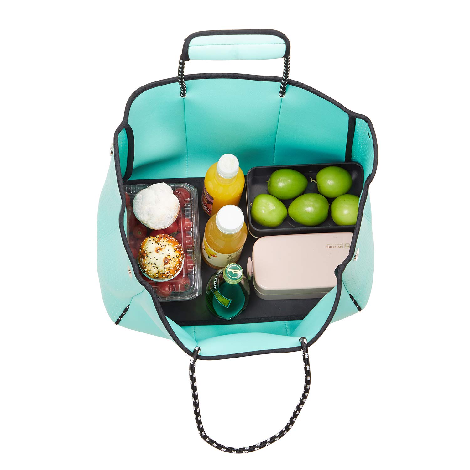 LMYYG Neoprene Beach Bag - Large Waterproof Tote & Shoulder Bag for Travel, Gym, Swimming | Multipurpose Carryall for Beach Days, Pool Parties & Sports Activities
