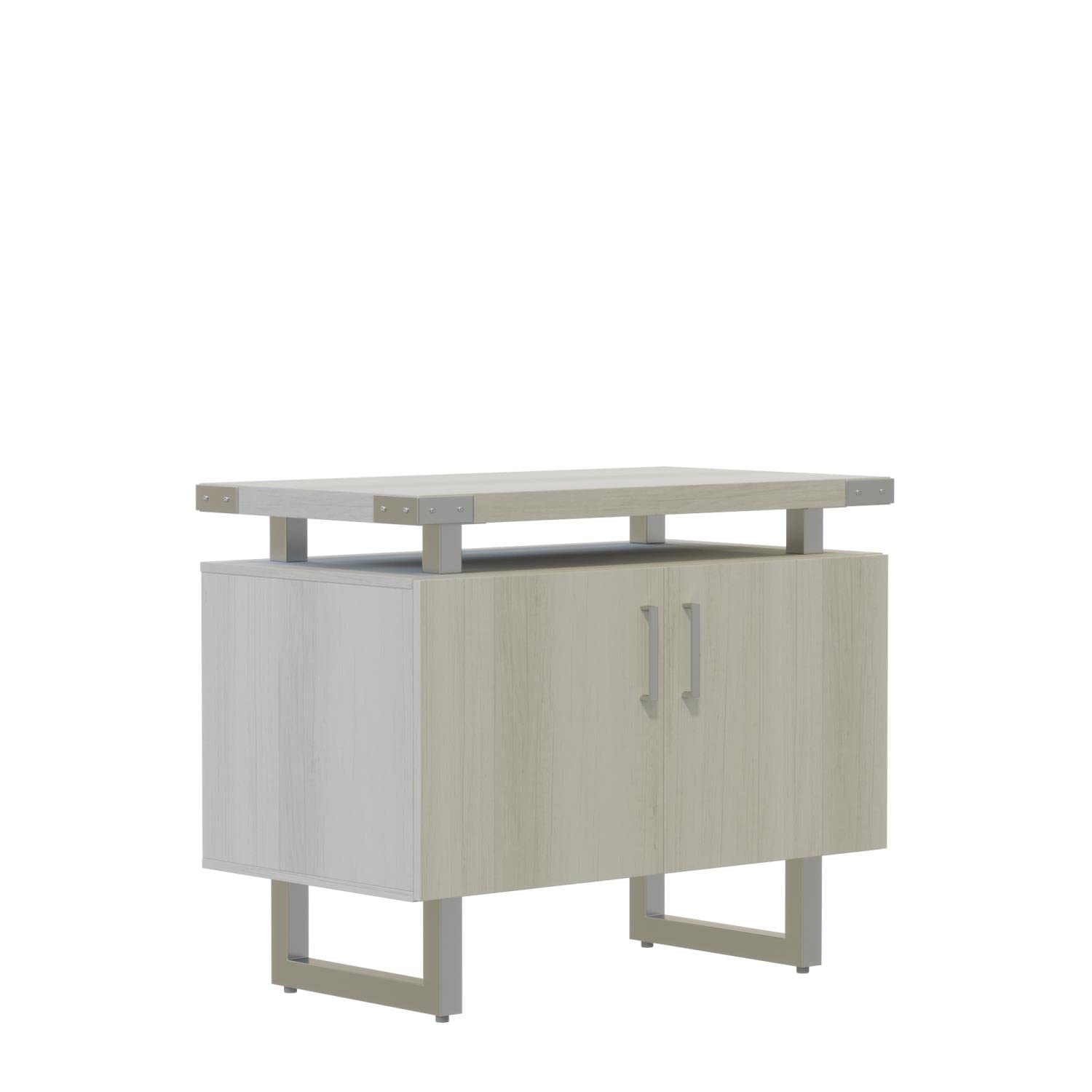 Safco Mirella 5-Shelf Storage Cabinet - White Metal Office Organizer for Files, Books & Supplies | Perfect for Home Office, Classroom & Commercial Spaces