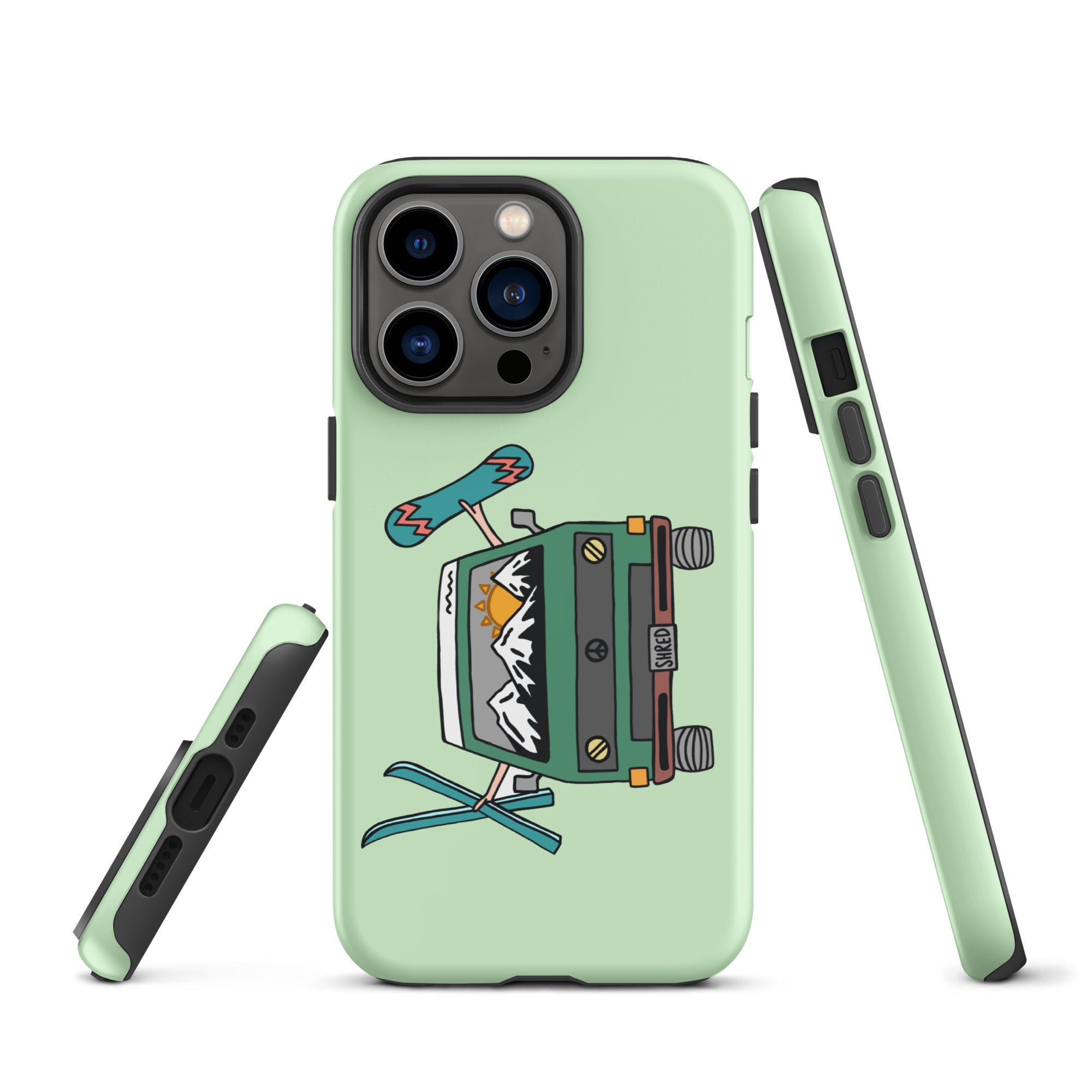 Shred Van Rugged Protective Case for iPhone® - Durable Shockproof Cover for Outdoor, Sports & Daily Use