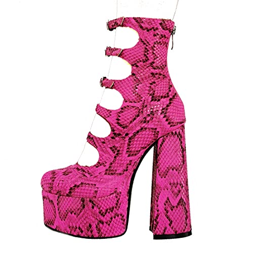 Fuchsia Snakeskin