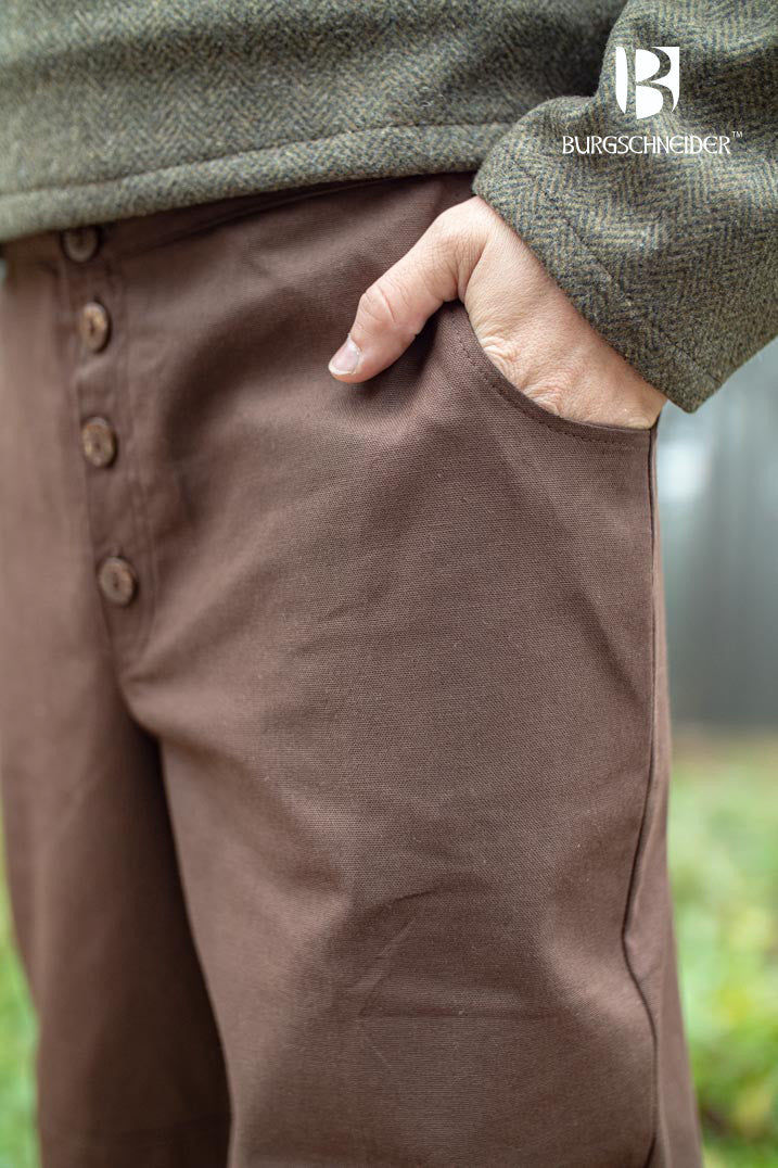 Kergon Brown Pants for Men - Comfortable Casual Trousers for Everyday Wear | Perfect for Office, Travel & Outdoor Activities