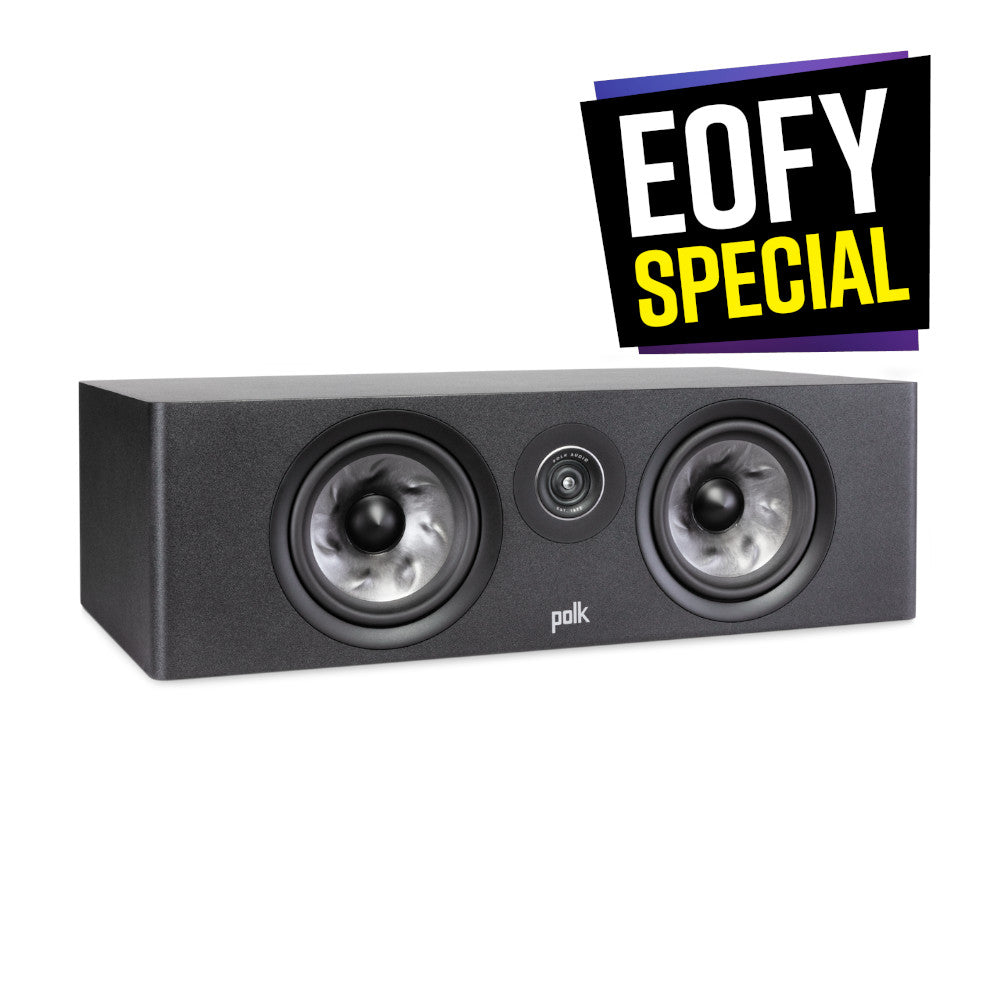 Polk Audio Reserve R400 Center Channel Speaker - Premium Home Theater Sound for Movies, Music & Gaming