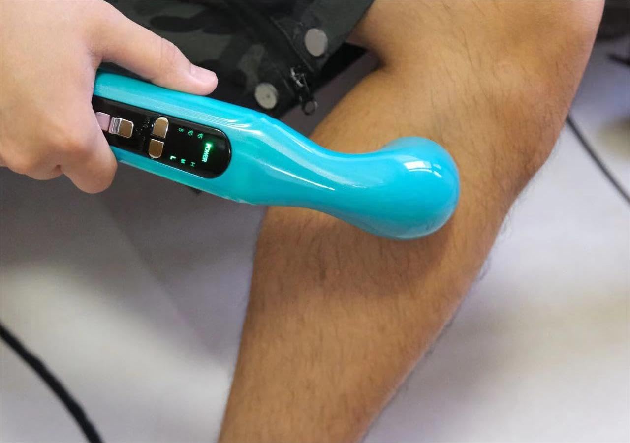 Portable Ultrasound Machine for Pain Relief - Home Physical Therapy Device with Accessories | Ideal for Muscle Recovery, Joint Pain & Sports Injuries