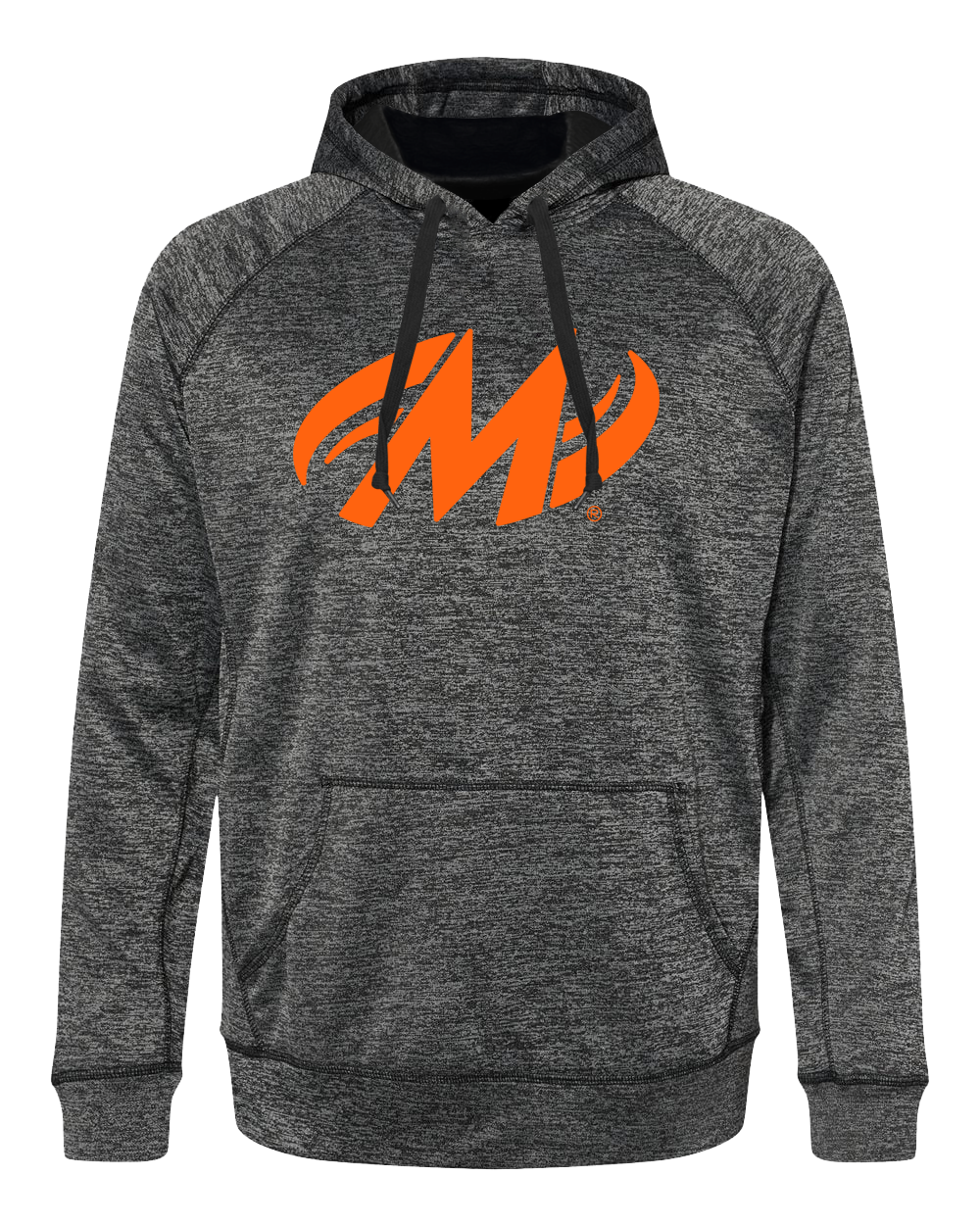 Motiv Classic Orange M Performance Hoodie - Men's Athletic Pullover for Workouts & Casual Wear