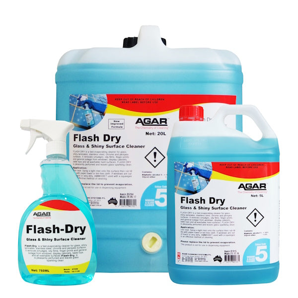 Fast-Drying Agar Flash Window Cleaner & Shiny Surface Cleaner Spray - Streak-Free for Glass, Mirrors, and Stainless Steel | Perfect for Home, Office, and Car Windows