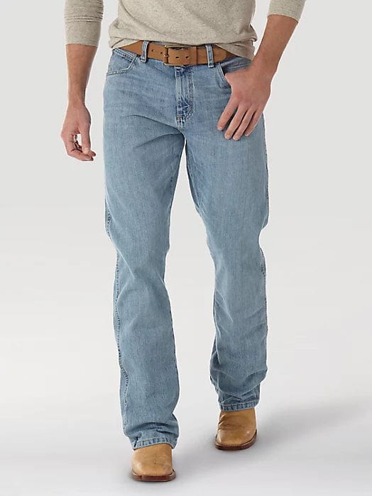 Wrangler Men's Retro Relaxed Bootcut Jeans - Classic Comfort for Casual Wear & Outdoor Adventures