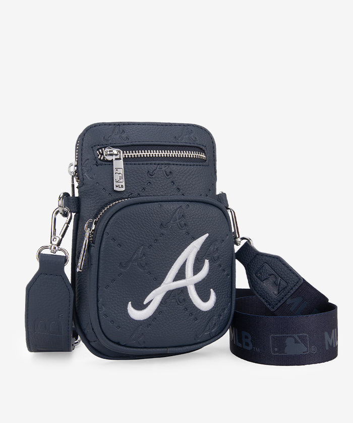 Official MLB Atlanta Braves Mini Crossbody Purse for Women - Stylish Baseball Fan Bag for Games, Travel & Everyday Use