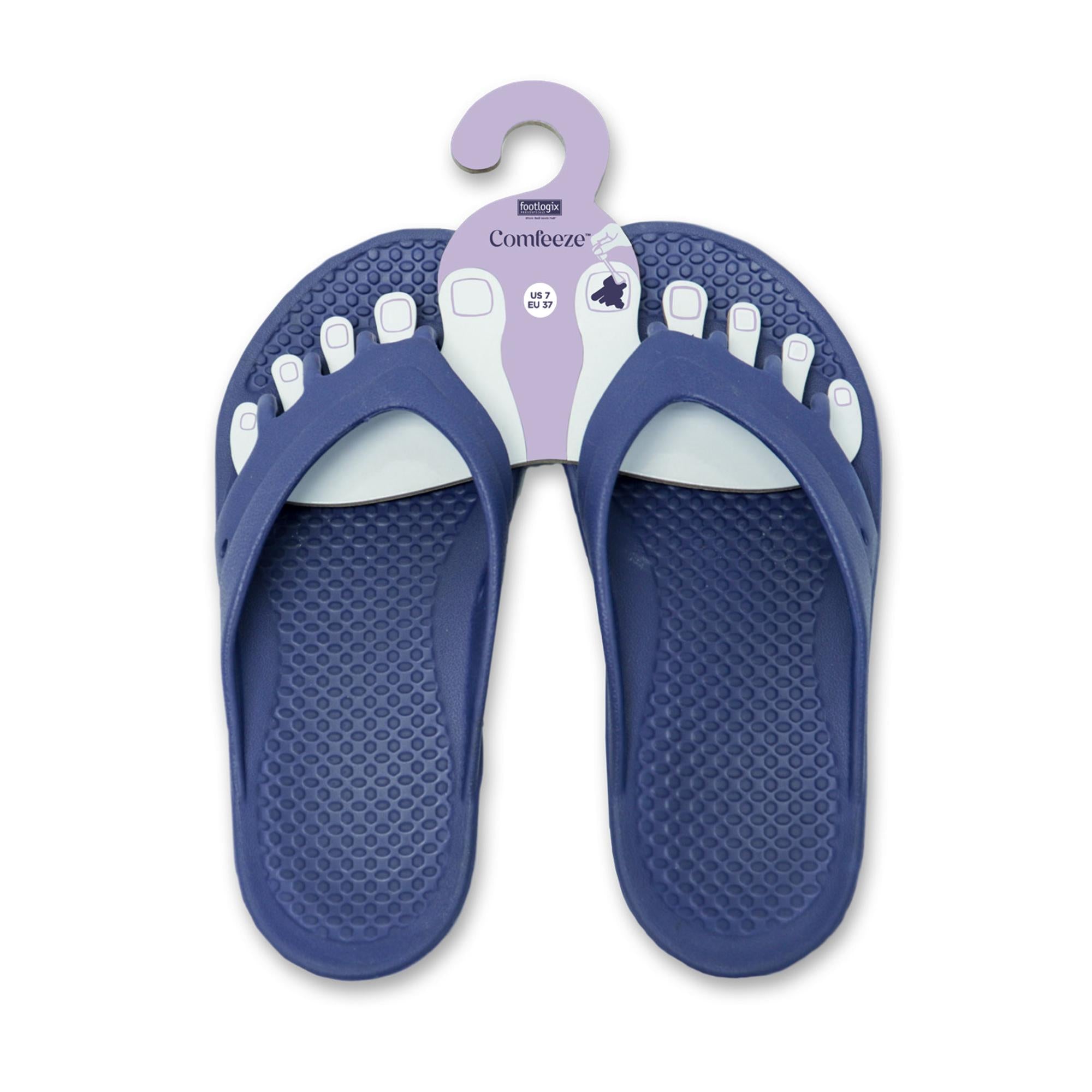 Footlogix Comfeeze Comfortable Sandals for Women & Men - 1 Pair - Perfect for Walking, Travel & Relaxation at Home or Beach