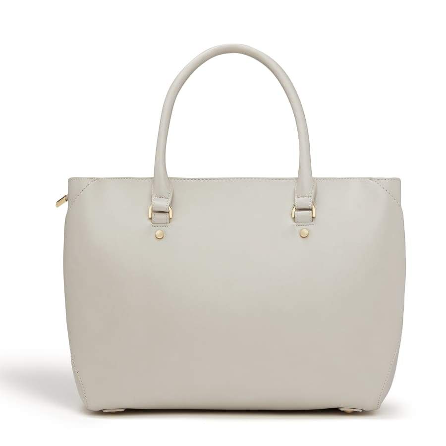 Sophie Vegan Leather Tote Handbag for Women - Stylish Grey Crossbody Purse for Work, Travel & Everyday Use
