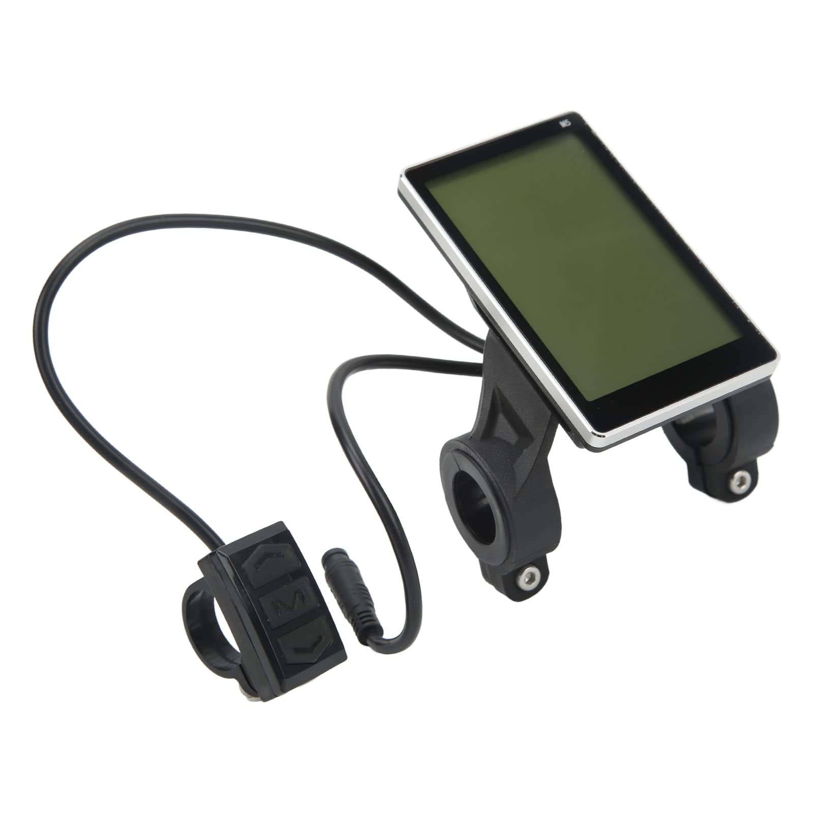 Universal 24V 36V 48V 60V Electric Bike LCD Display M5 - Waterproof E-Bike & Scooter Speedometer Control Panel Screen (31.8mm/22.2mm) for Replacement - Perfect for Commuting, Off-Road & Urban Riding