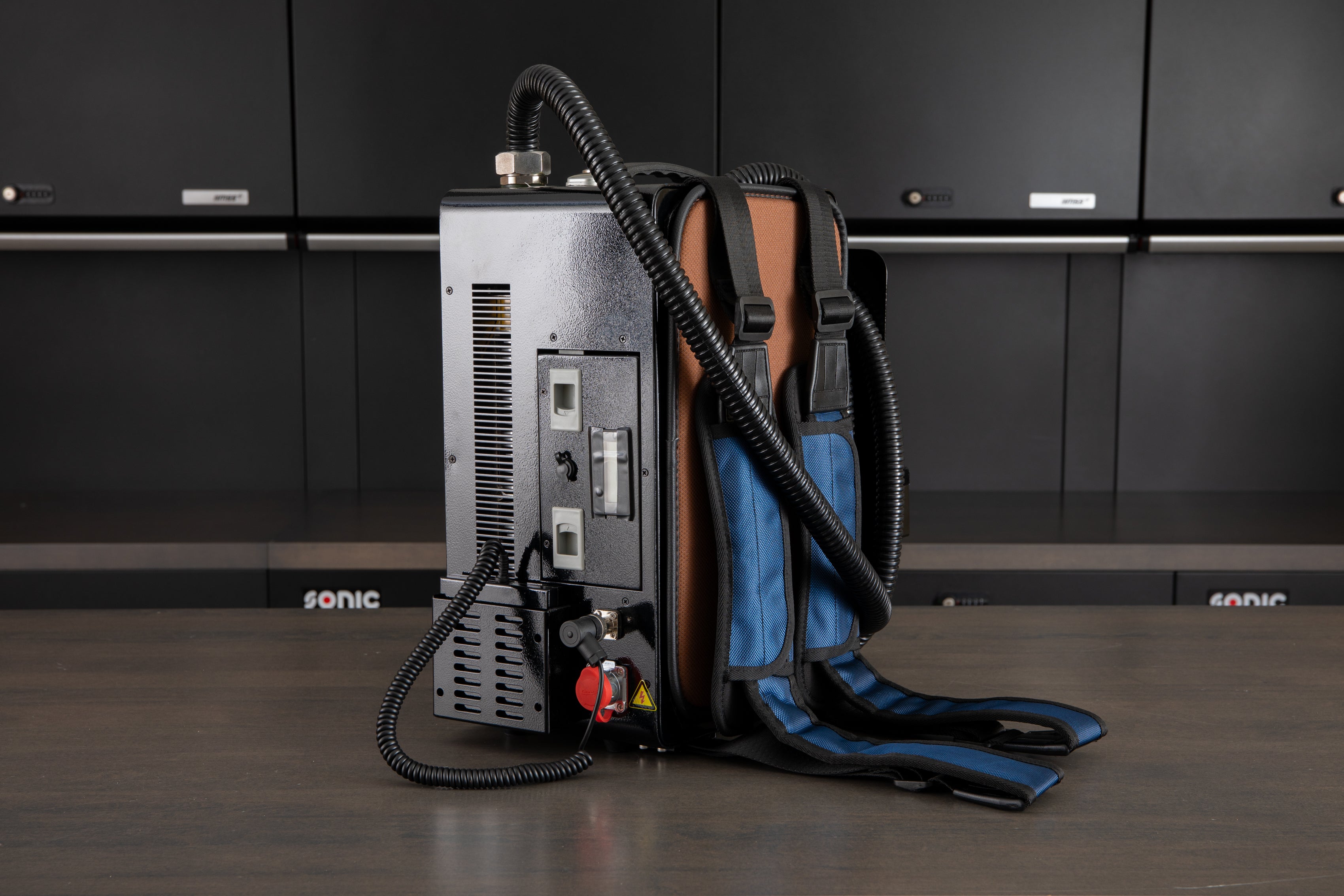 AVRO 100W Portable Laser Cleaning Machine for Rust Removal - Professional Backpack Laser Cleaner for Metal, Automotive & Industrial Use - Perfect for DIY, Welding Shops & Restoration Projects