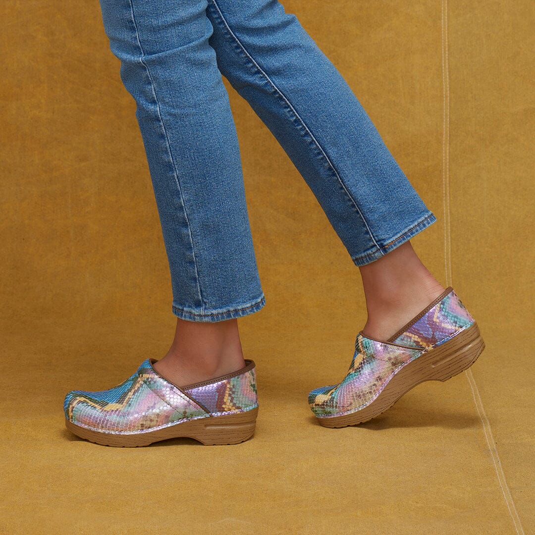 DANSKO Professional Patent Leather Clogs - Non-Slip Work Shoes for Nurses & Chefs - Final Sale - Perfect for Healthcare, Restaurant & Salon Professionals