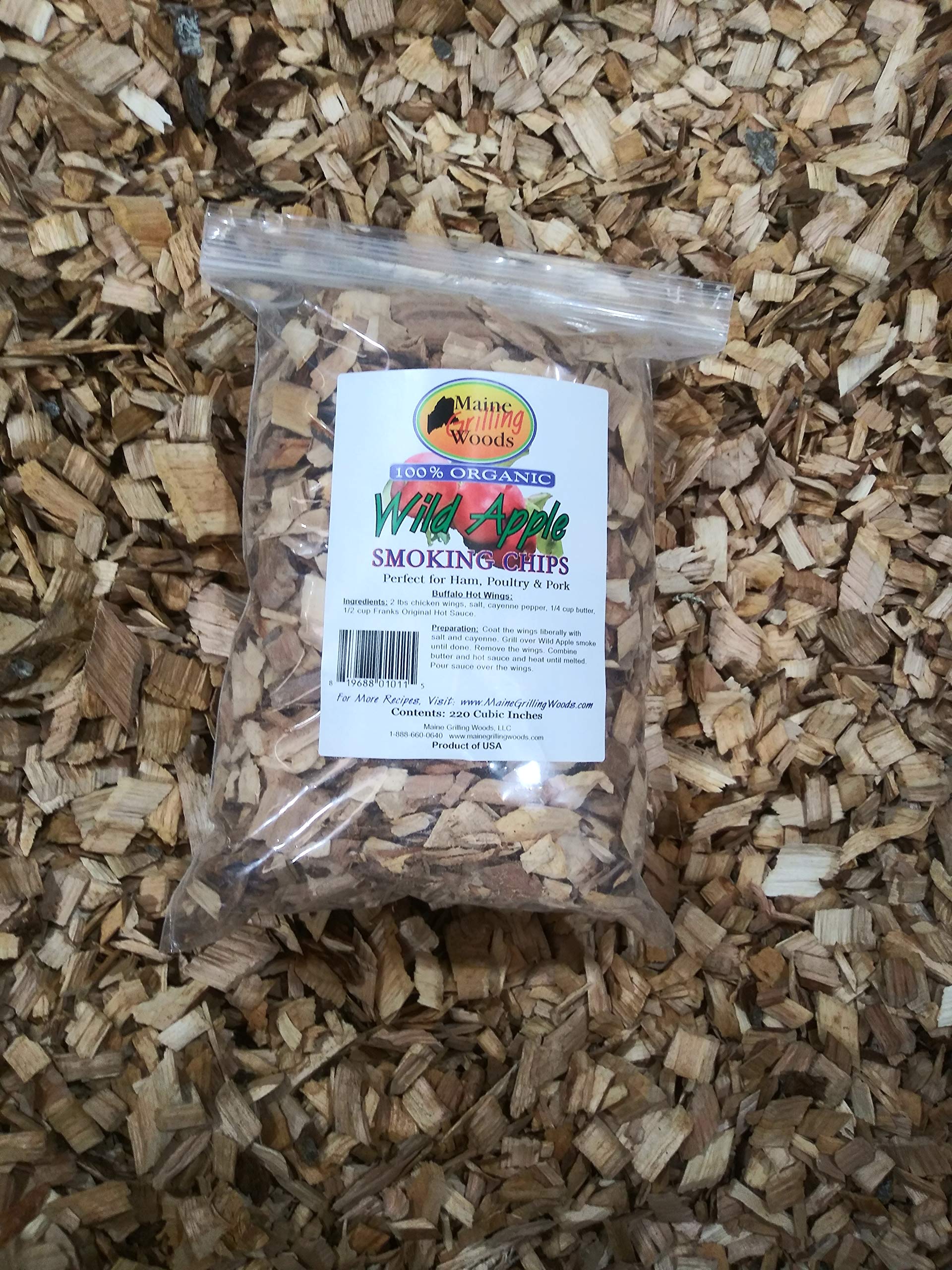 Organic Wild Apple Chips - Crunchy Dried Fruit Snacks, No Sugar Added, Gluten Free & Vegan - Perfect for Healthy Snacking, Lunch Boxes & Camping Trips