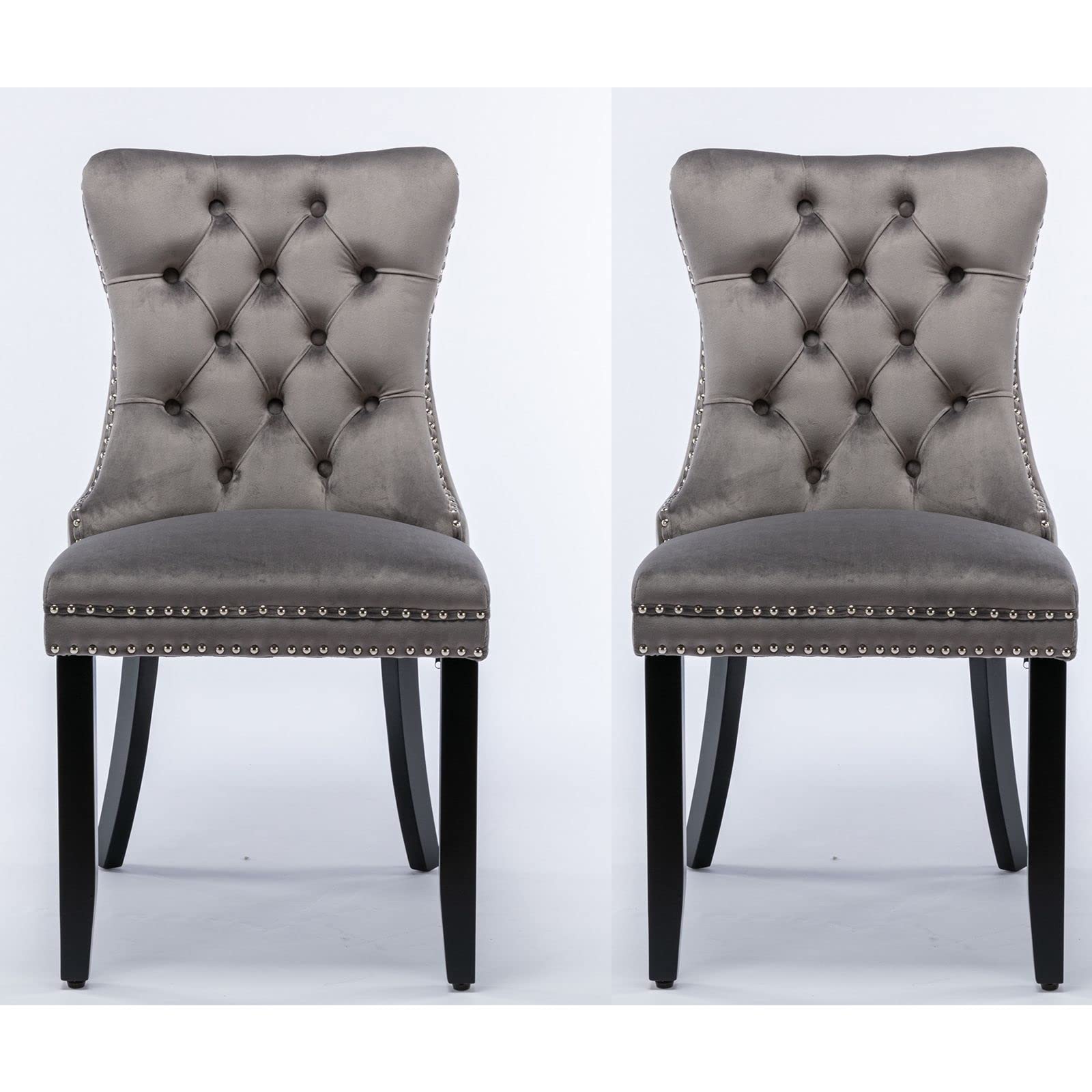 Modern Comfy Dining Chair Set of 2 - Stylish Kitchen Island Chairs for Home, Living Room, Bedroom & Dining Room, Perfect for Family Gatherings and Everyday Meals